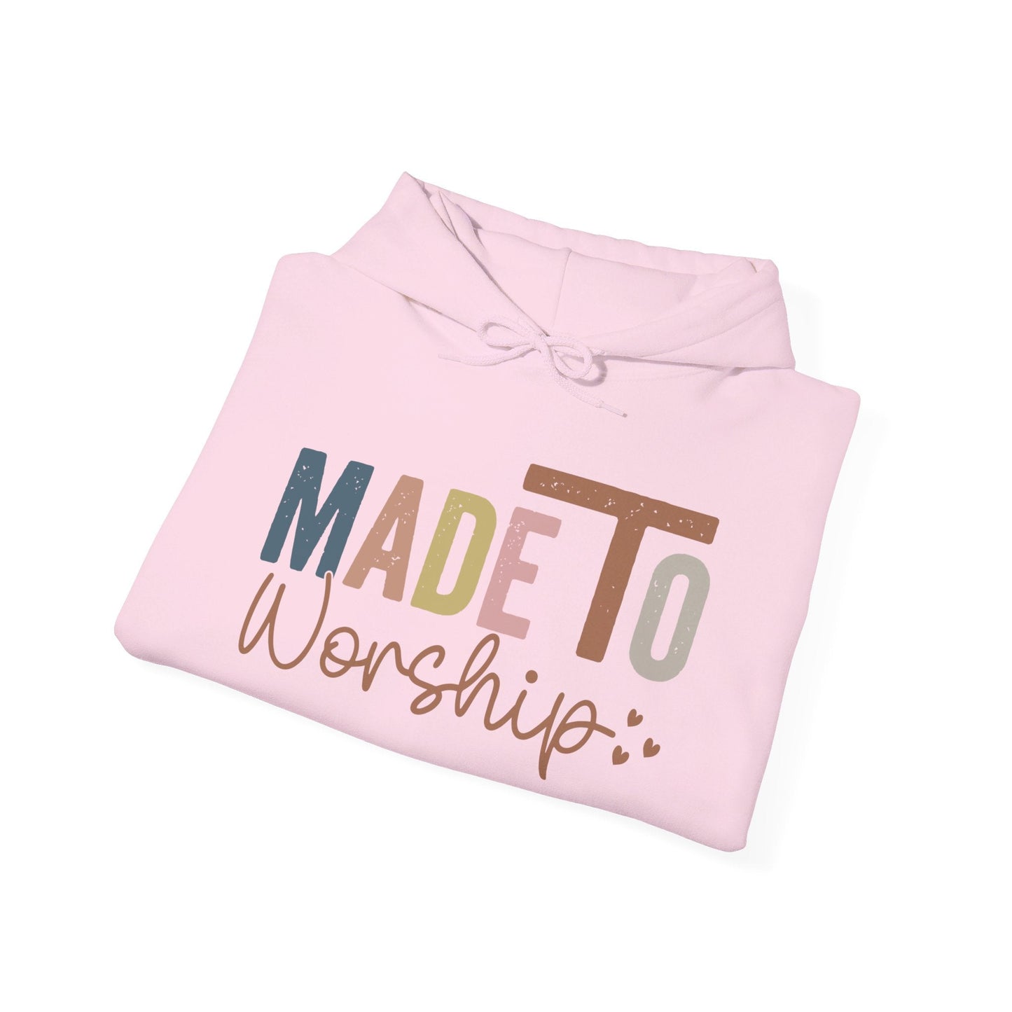 Made To Worship Hoodie - Hoodie - Nazareth Treasures