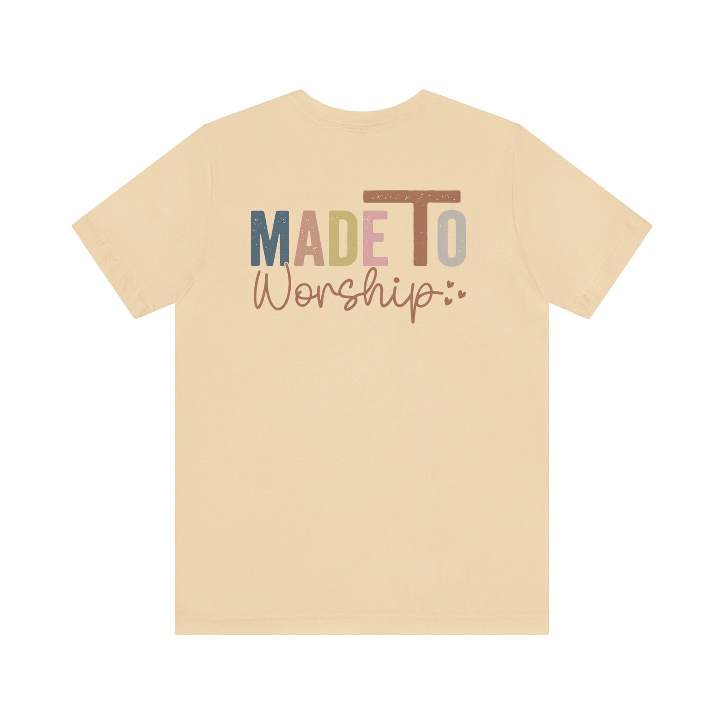 Made To Worship - Unisex T-Shirt - T-Shirt - Nazareth Treasures
