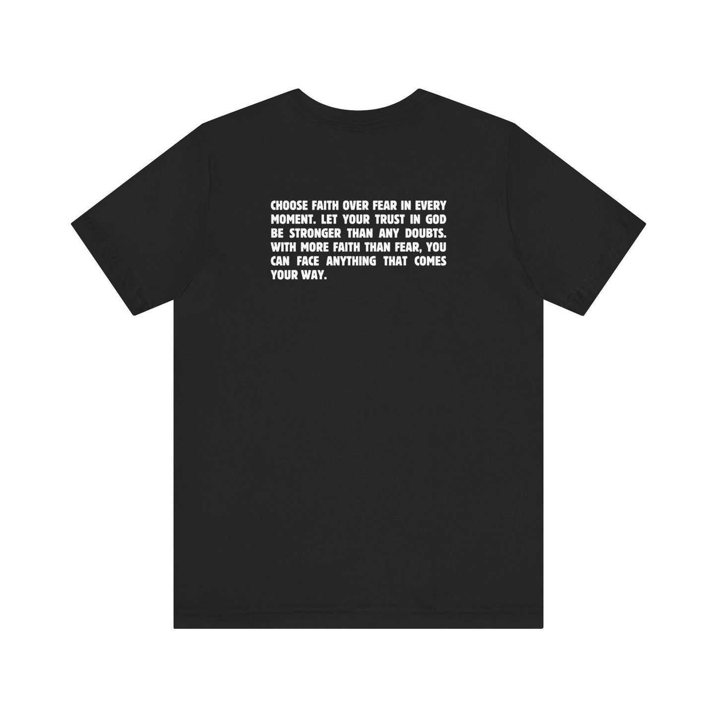 More Faith Than Fear T-Shirt - T-Shirt - Nazareth Treasures