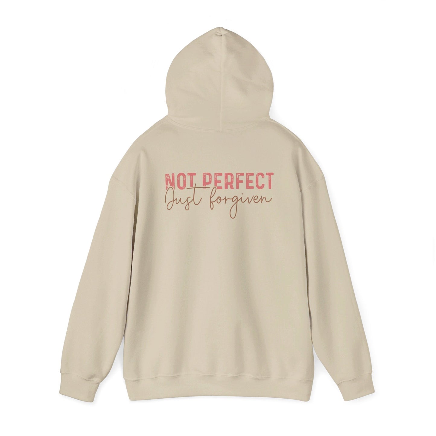 Not Perfect, Just Forgiven Hoodie - Hoodie - Nazareth Treasures