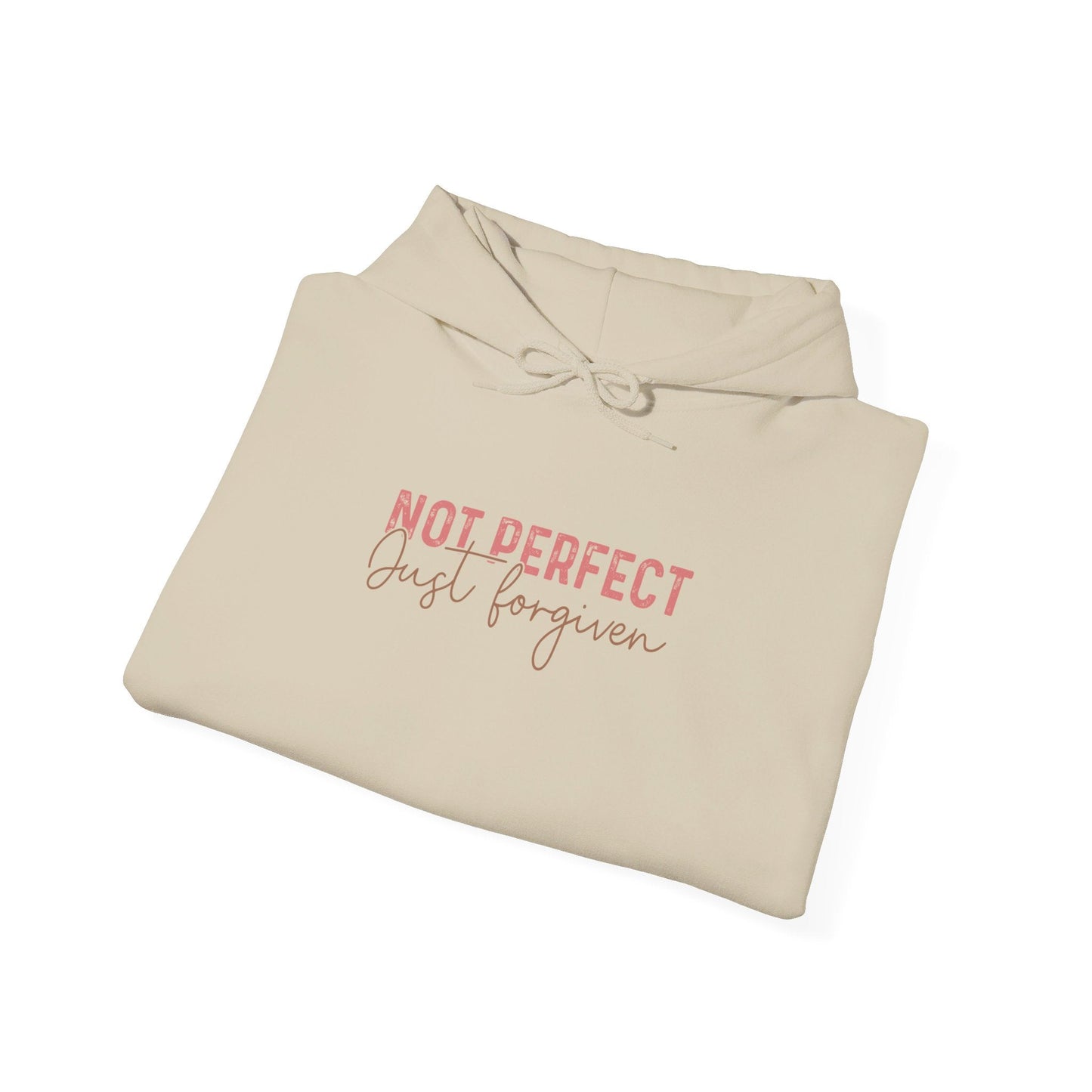 Not Perfect, Just Forgiven Hoodie - Hoodie - Nazareth Treasures