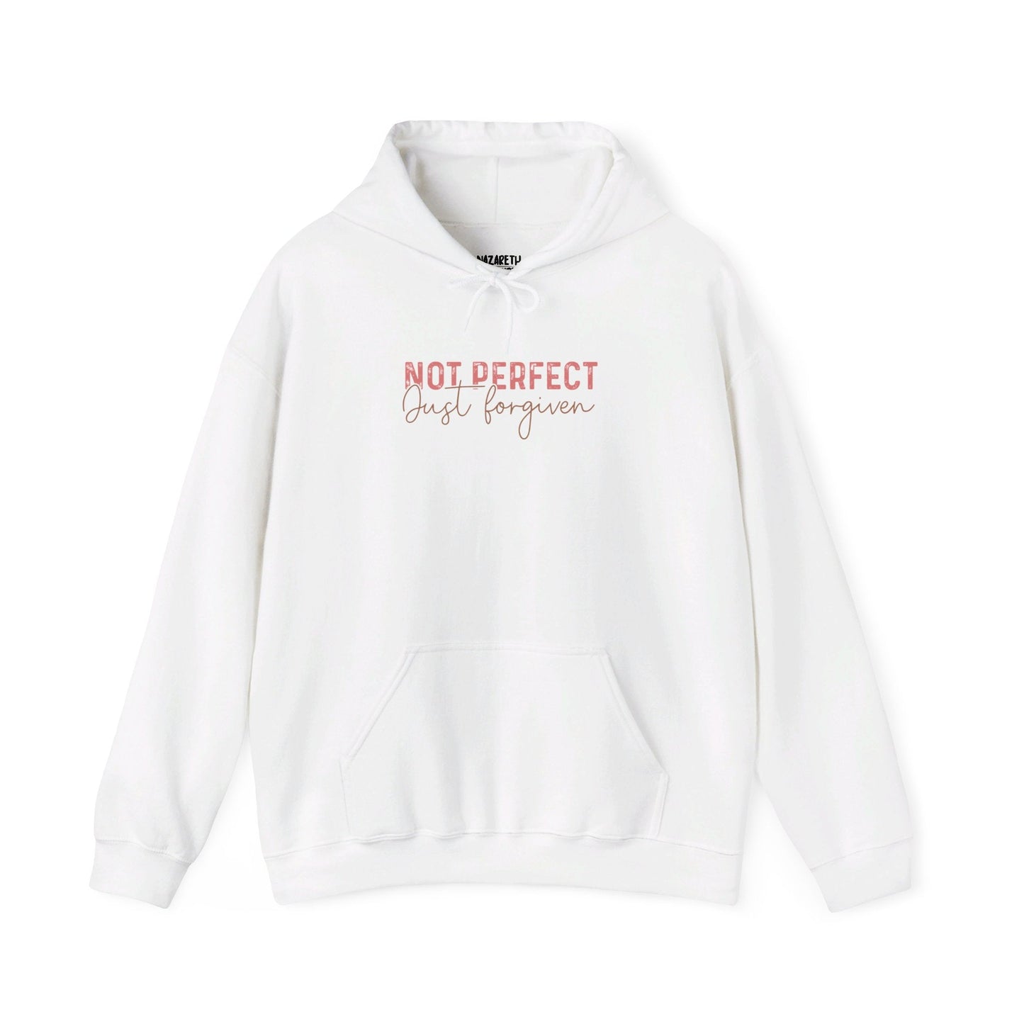 Not Perfect, Just Forgiven Hoodie - Hoodie - Nazareth Treasures