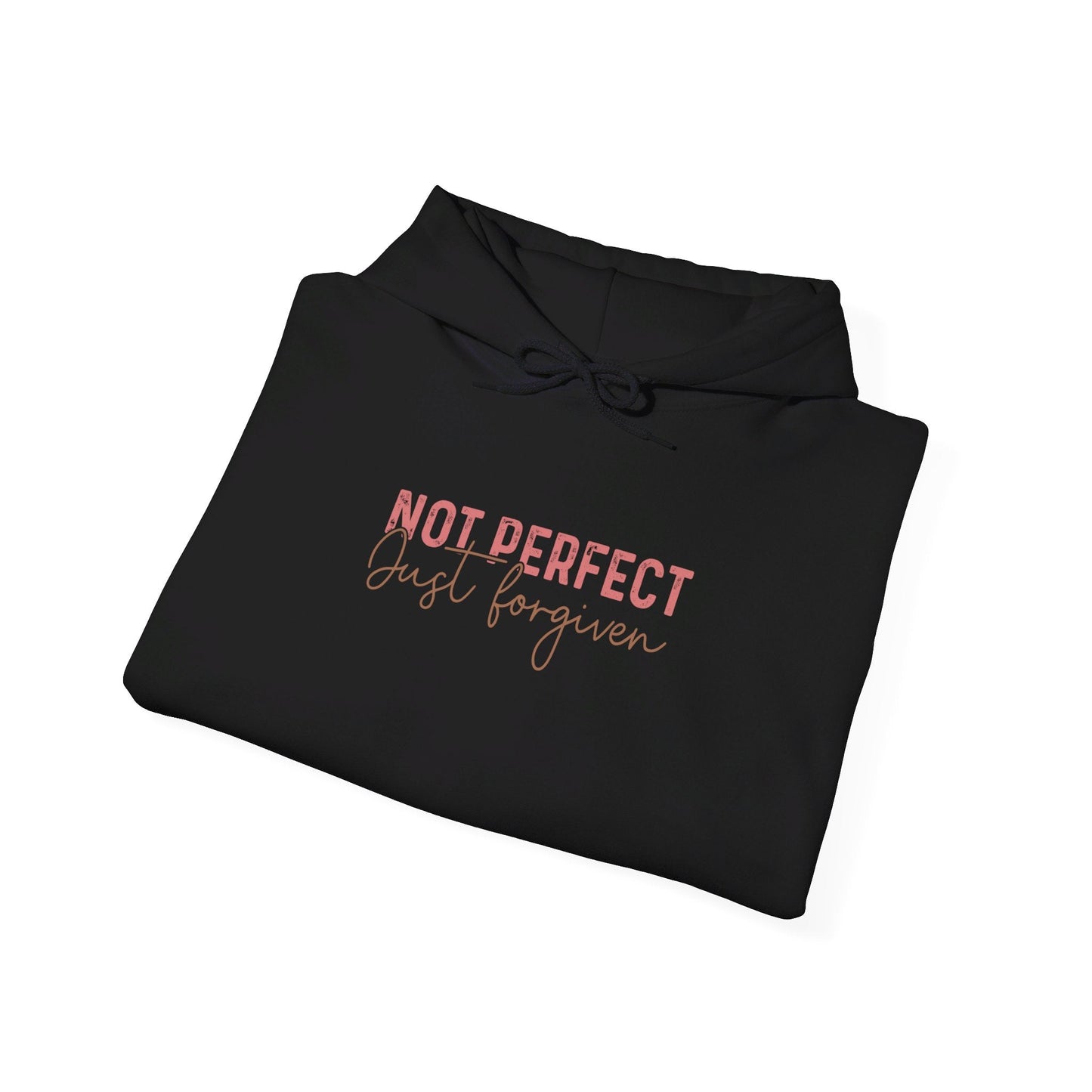 Not Perfect, Just Forgiven Hoodie - Hoodie - Nazareth Treasures