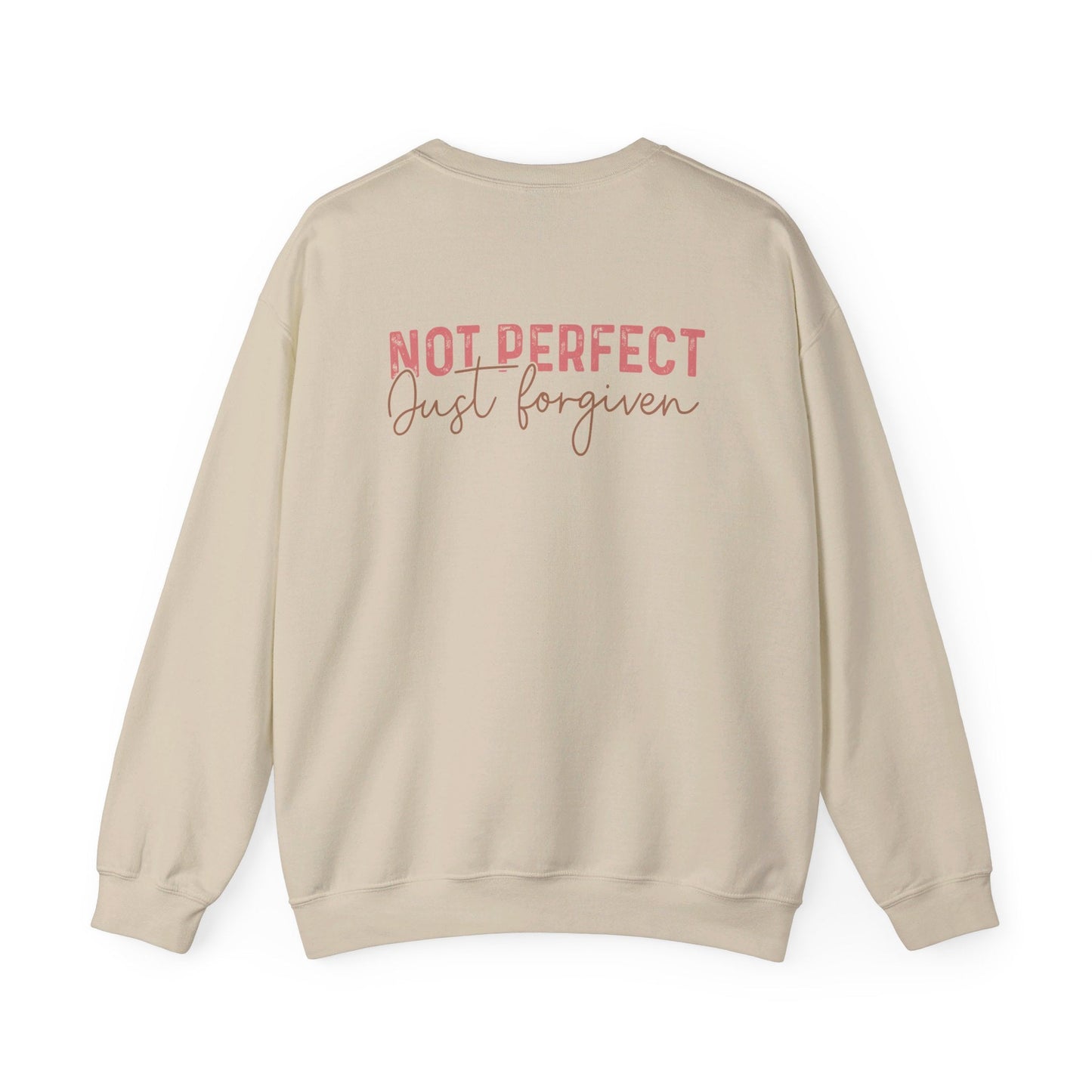 Not Perfect, Just Forgiven Sweatshirt - Sweatshirt - Nazareth Treasures