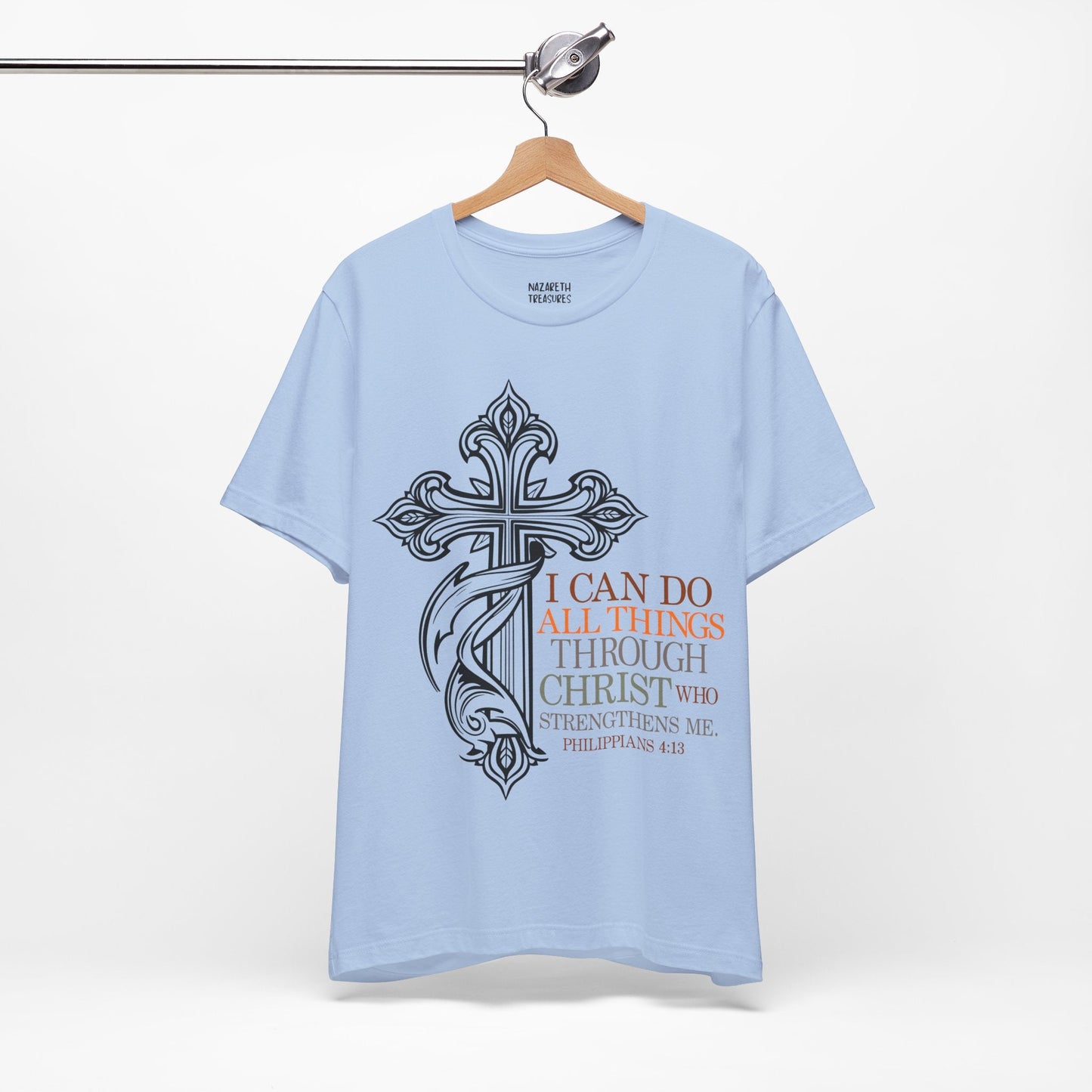 Philippians 4:13 - Unisex T-Shirt - T-Shirt - Nazareth Treasures