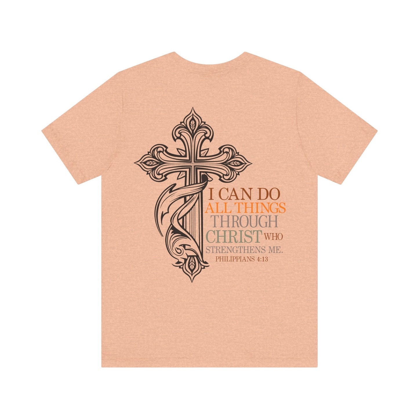 Philippians 4:13 - Unisex T-Shirt - T-Shirt - Nazareth Treasures
