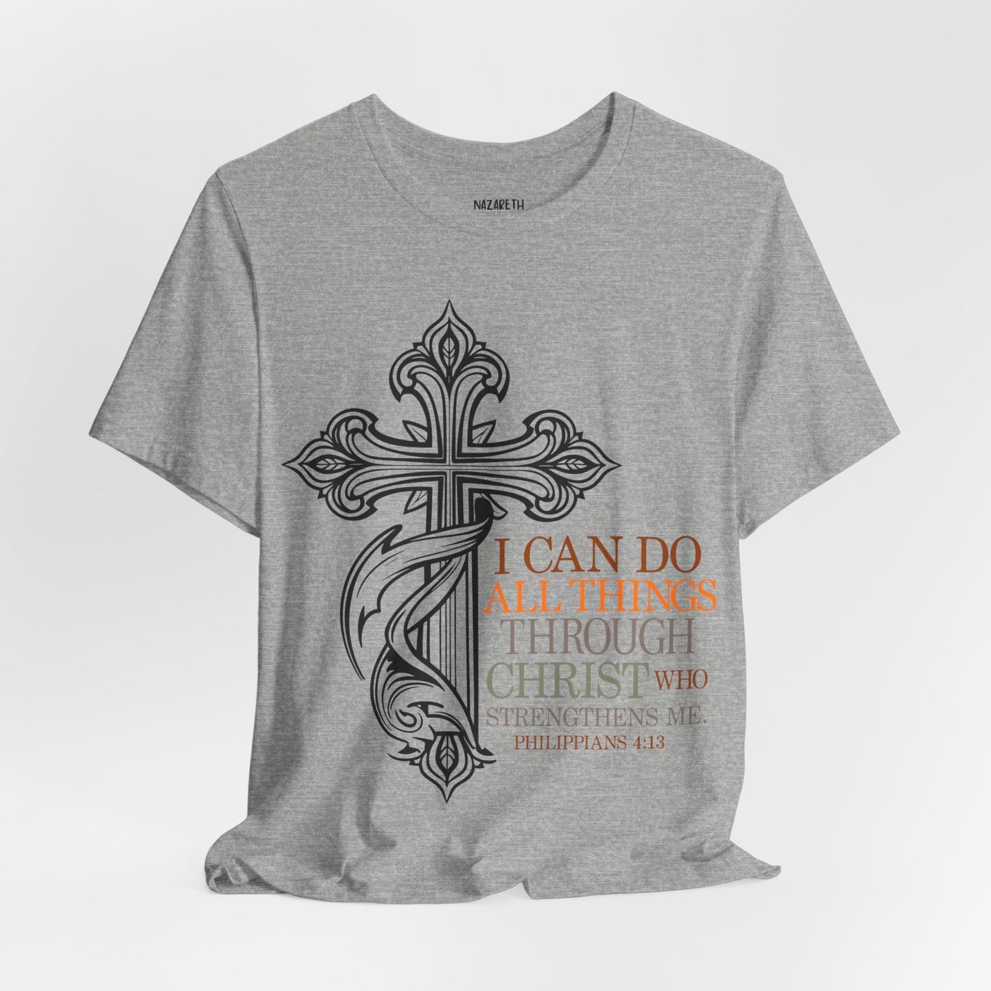 Philippians 4:13 - Unisex T-Shirt - T-Shirt - Nazareth Treasures