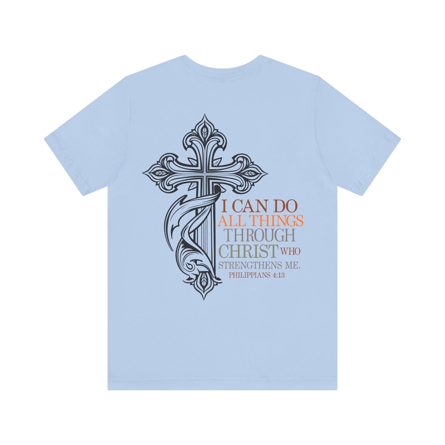 Philippians 4:13 - Unisex T-Shirt - T-Shirt - Nazareth Treasures