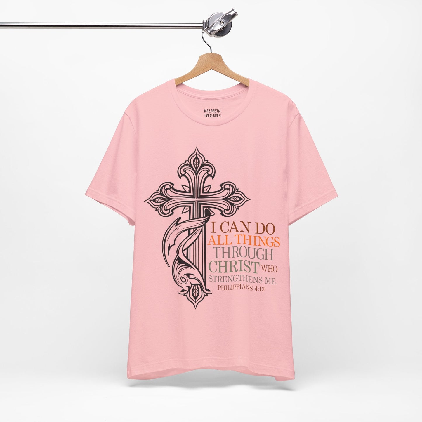 Philippians 4:13 - Unisex T-Shirt - T-Shirt - Nazareth Treasures