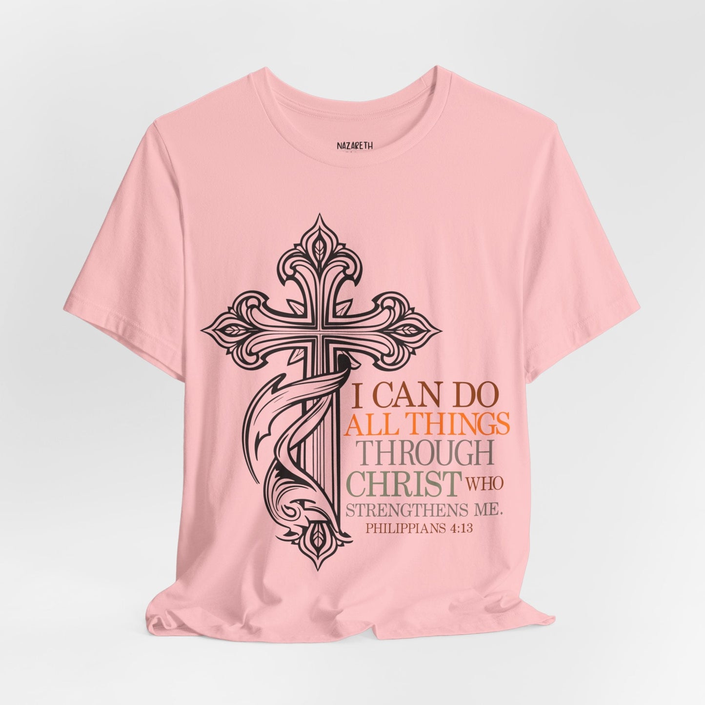 Philippians 4:13 - Unisex T-Shirt - T-Shirt - Nazareth Treasures