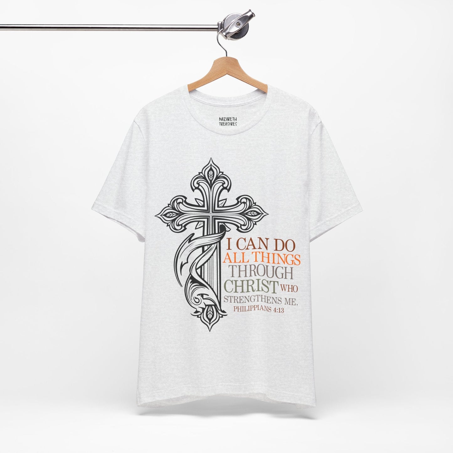 Philippians 4:13 - Unisex T-Shirt - T-Shirt - Nazareth Treasures