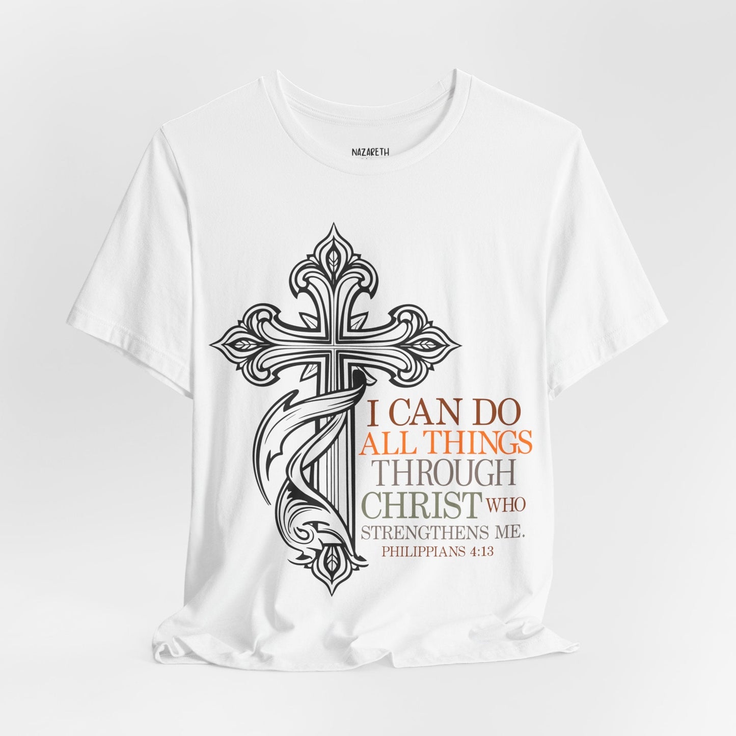 Philippians 4:13 - Unisex T-Shirt - T-Shirt - Nazareth Treasures