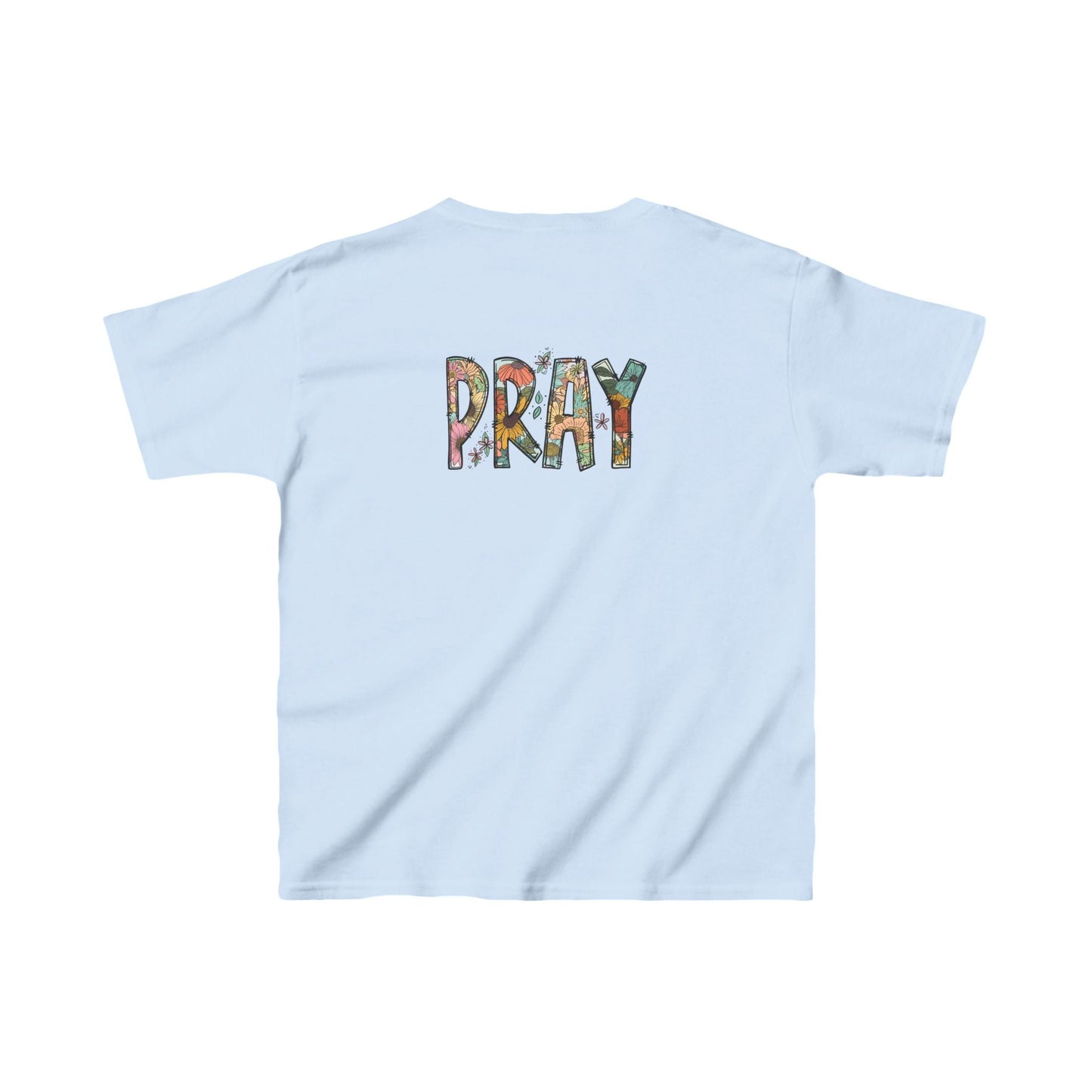 Pray Flowers Boho Design - Kids T-Shirt - Kids clothes - Nazareth Treasures