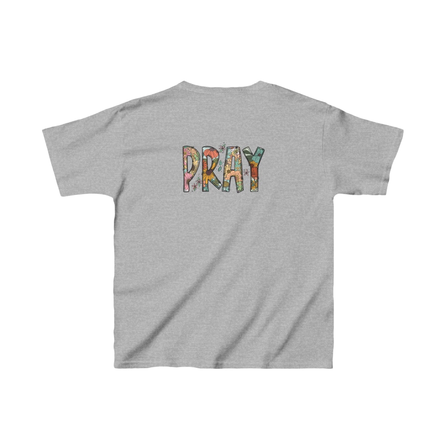Pray Flowers Boho Design - Kids T-Shirt - Kids clothes - Nazareth Treasures
