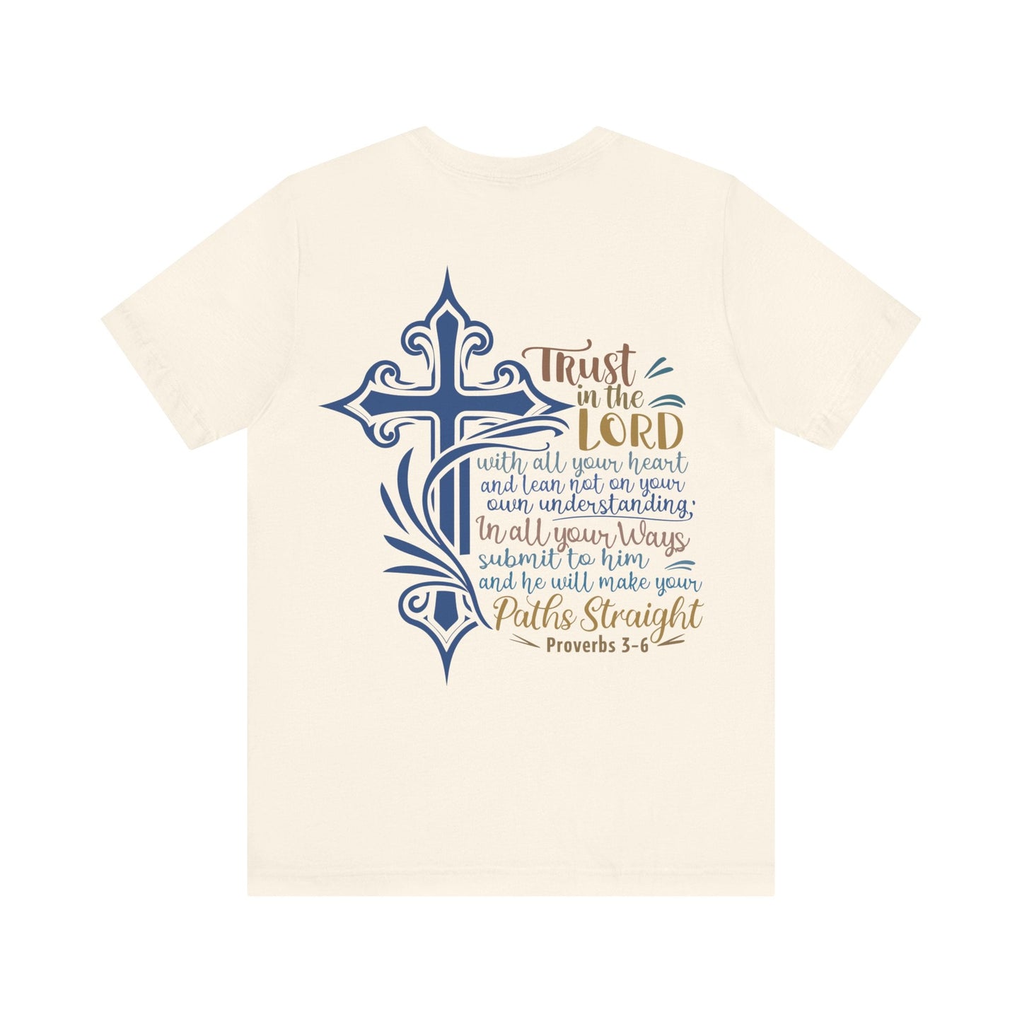 Proverbes 3 - 6 - Unisex T-Shirt - T-Shirt - Nazareth Treasures