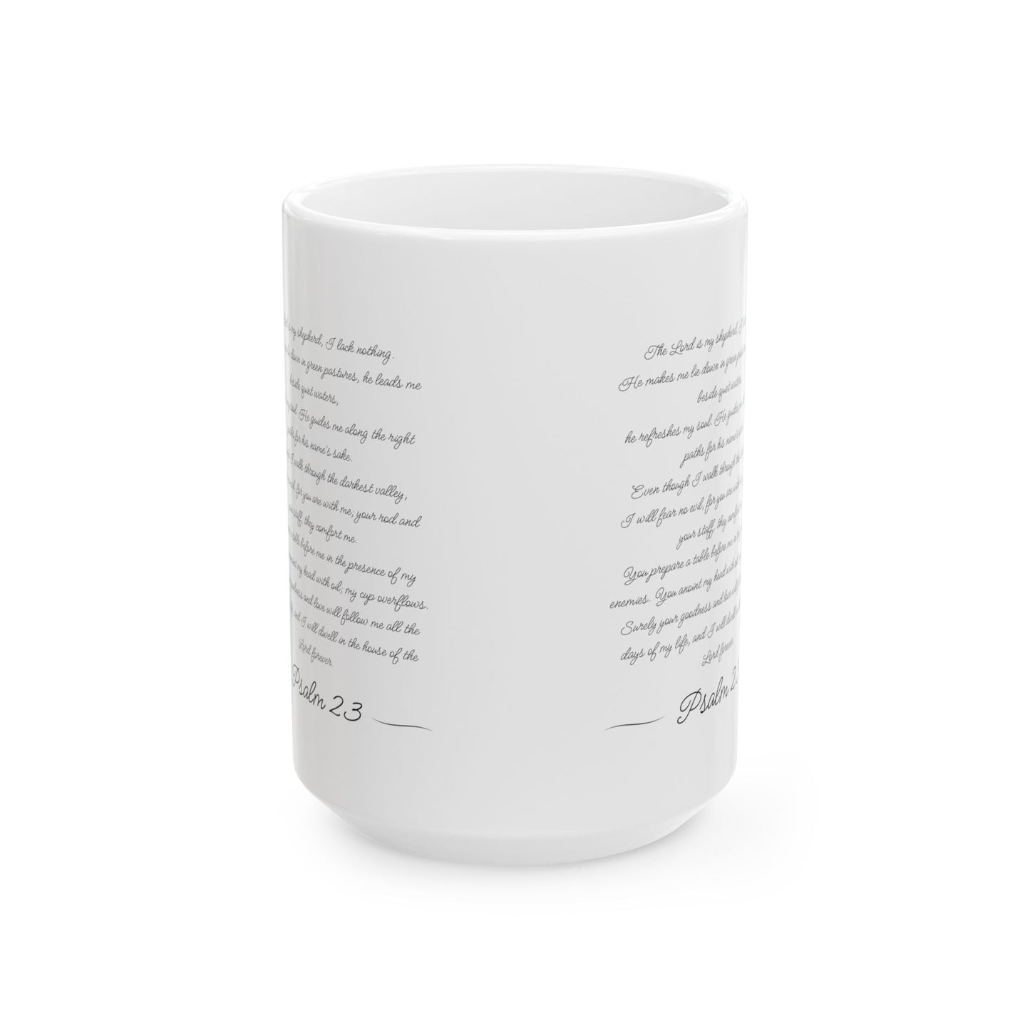 Psalm 23 - Ceramic Mug - Mug - Nazareth Treasures