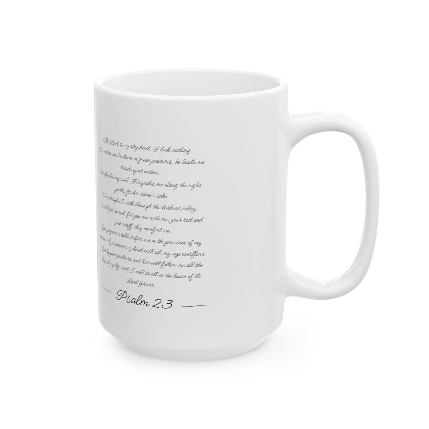 Psalm 23 - Ceramic Mug - Mug - Nazareth Treasures