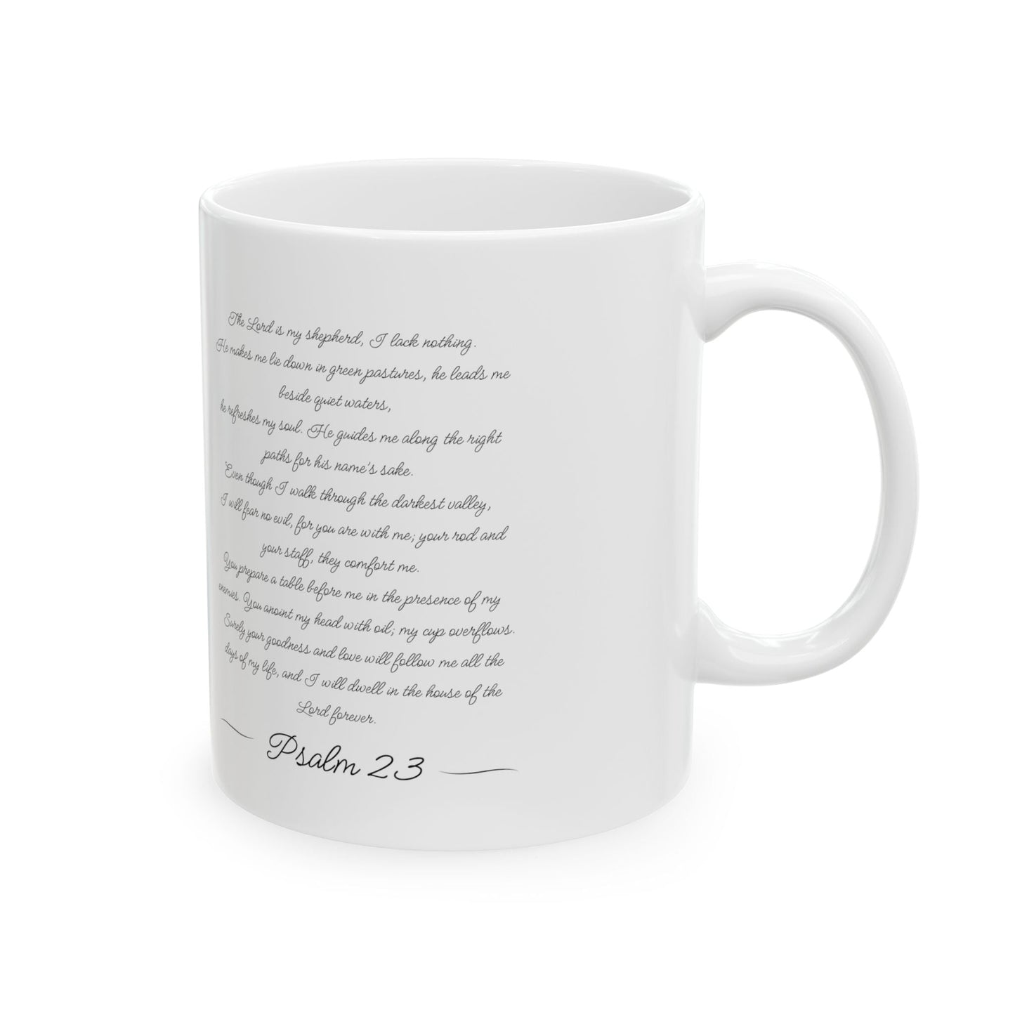 Psalm 23 - Ceramic Mug - Mug - Nazareth Treasures