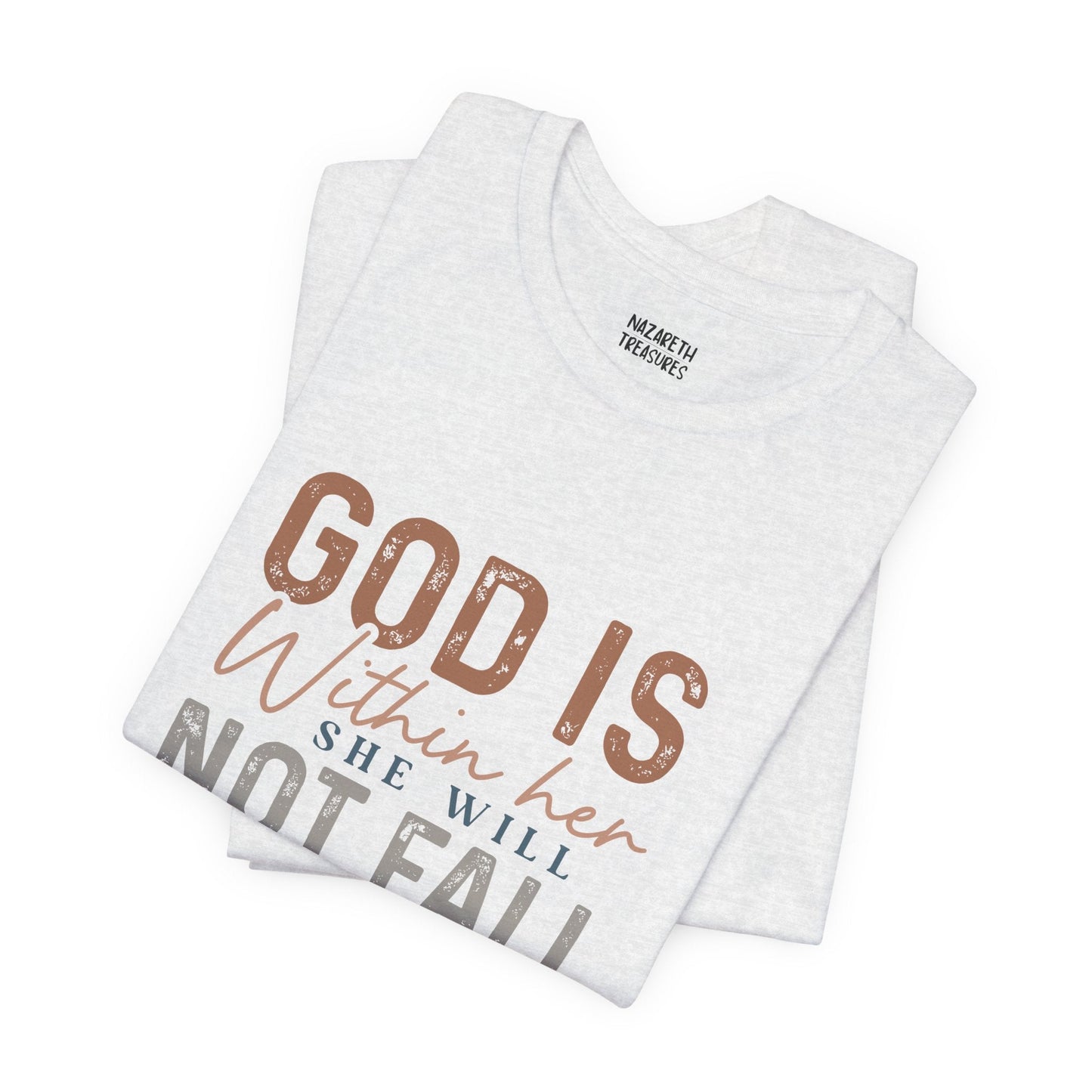 PSALM 46:5 - Unisex T-Shirt - T-Shirt - Nazareth Treasures