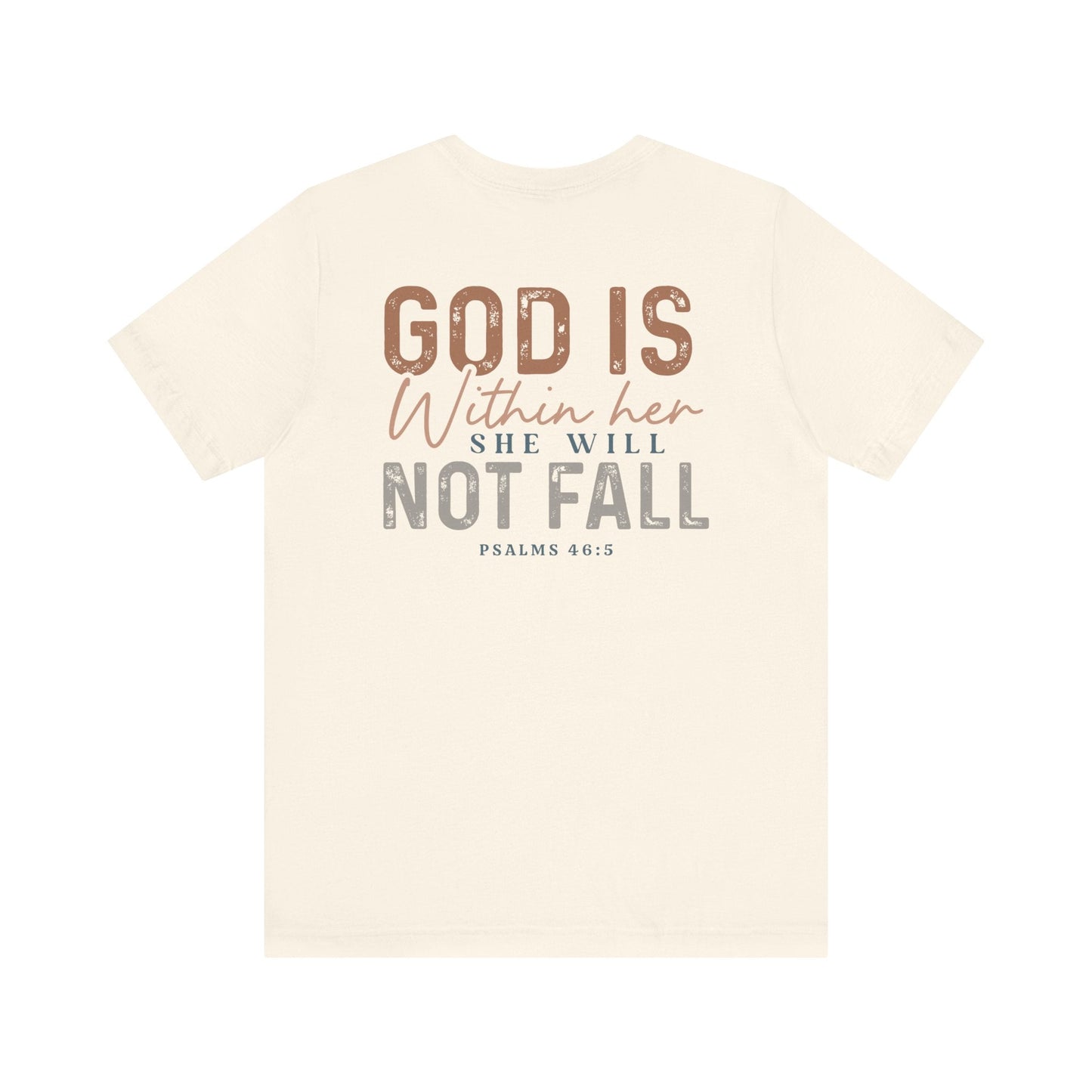 PSALM 46:5 - Unisex T-Shirt - T-Shirt - Nazareth Treasures