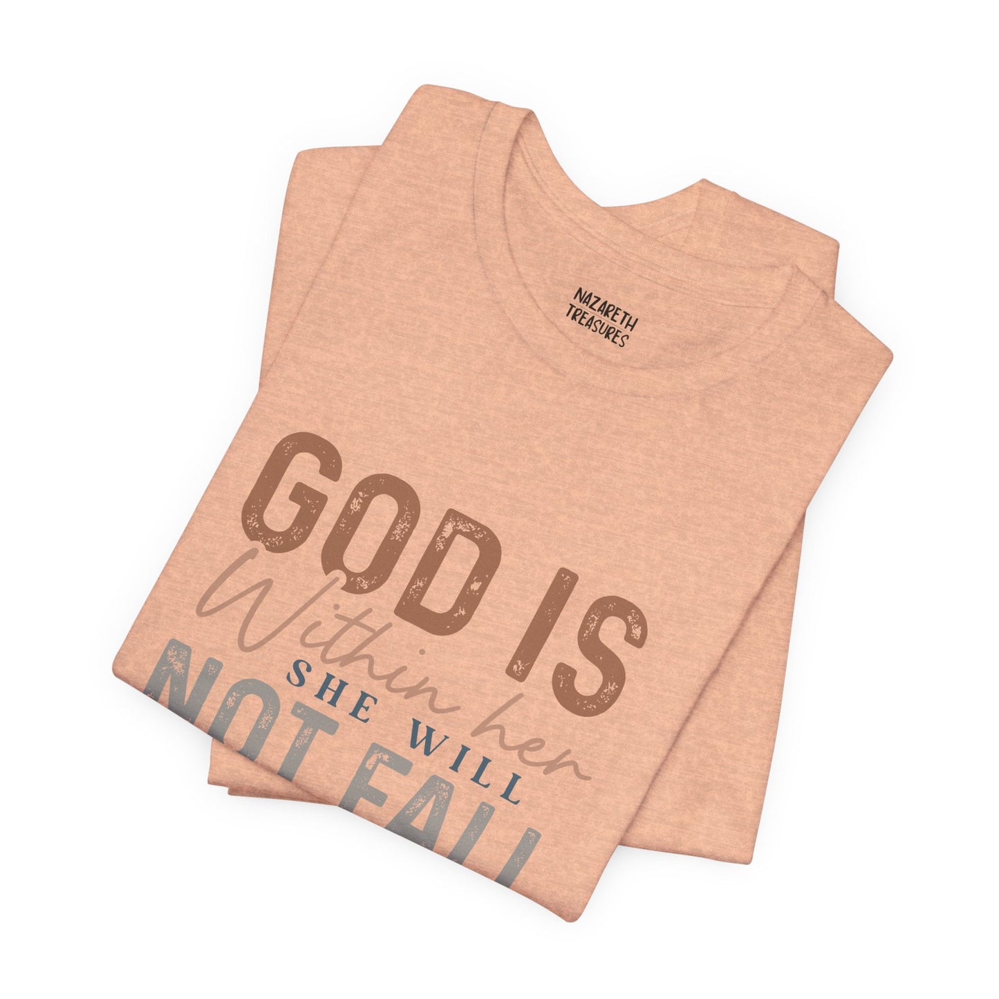 PSALM 46:5 - Unisex T-Shirt - T-Shirt - Nazareth Treasures