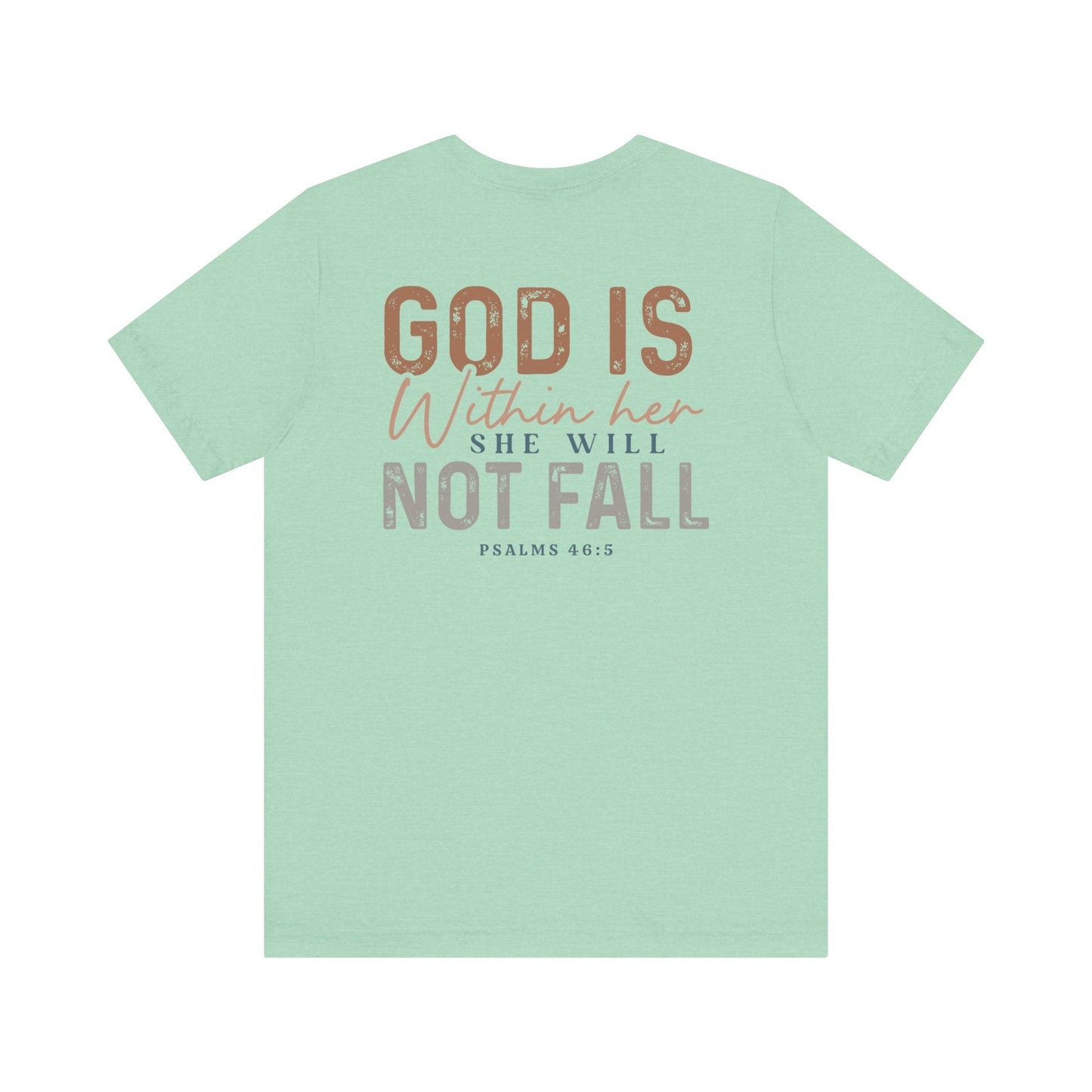 PSALM 46:5 - Unisex T-Shirt - T-Shirt - Nazareth Treasures