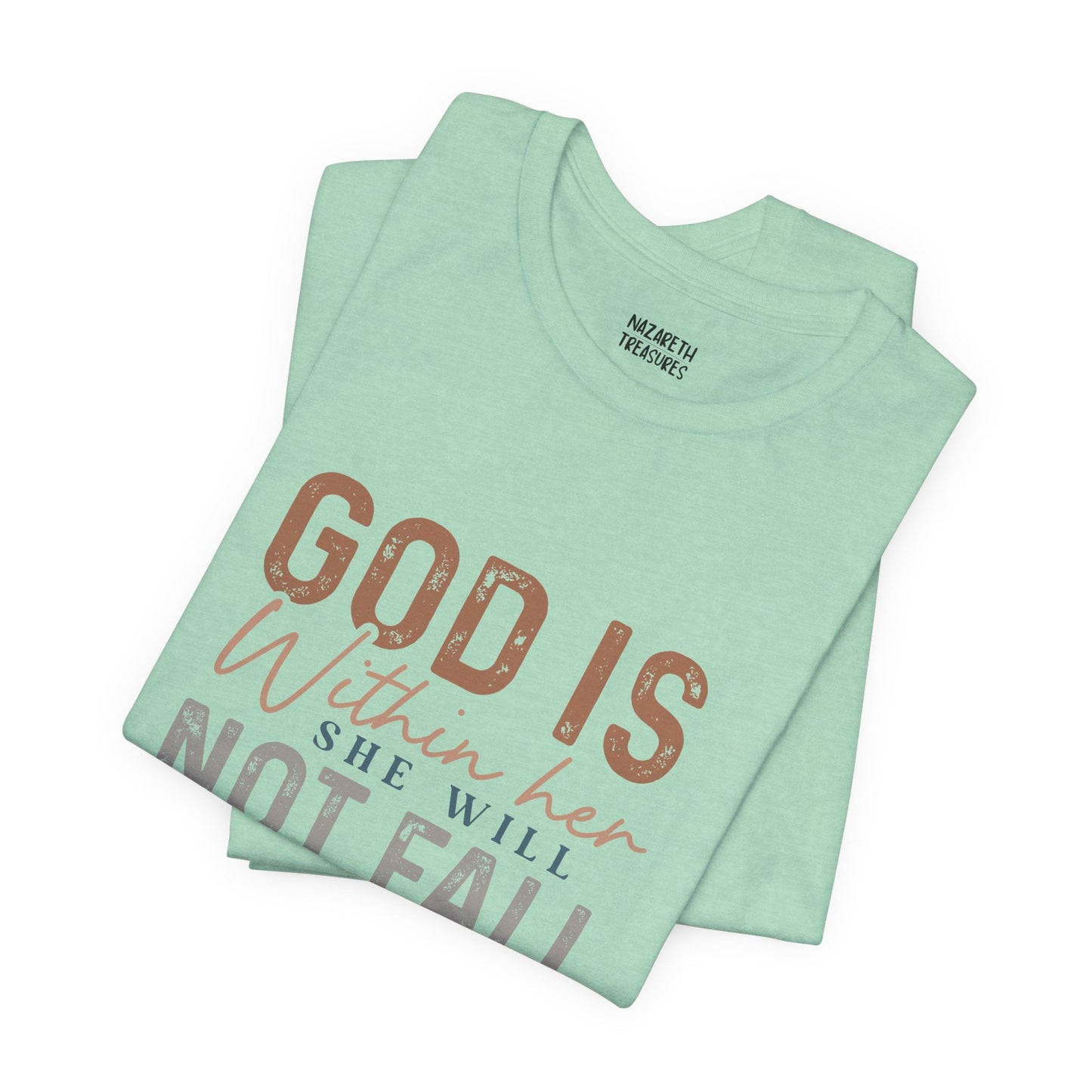 PSALM 46:5 - Unisex T-Shirt - T-Shirt - Nazareth Treasures