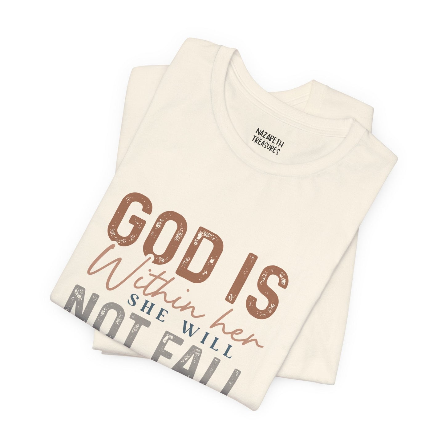 PSALM 46:5 - Unisex T-Shirt - T-Shirt - Nazareth Treasures