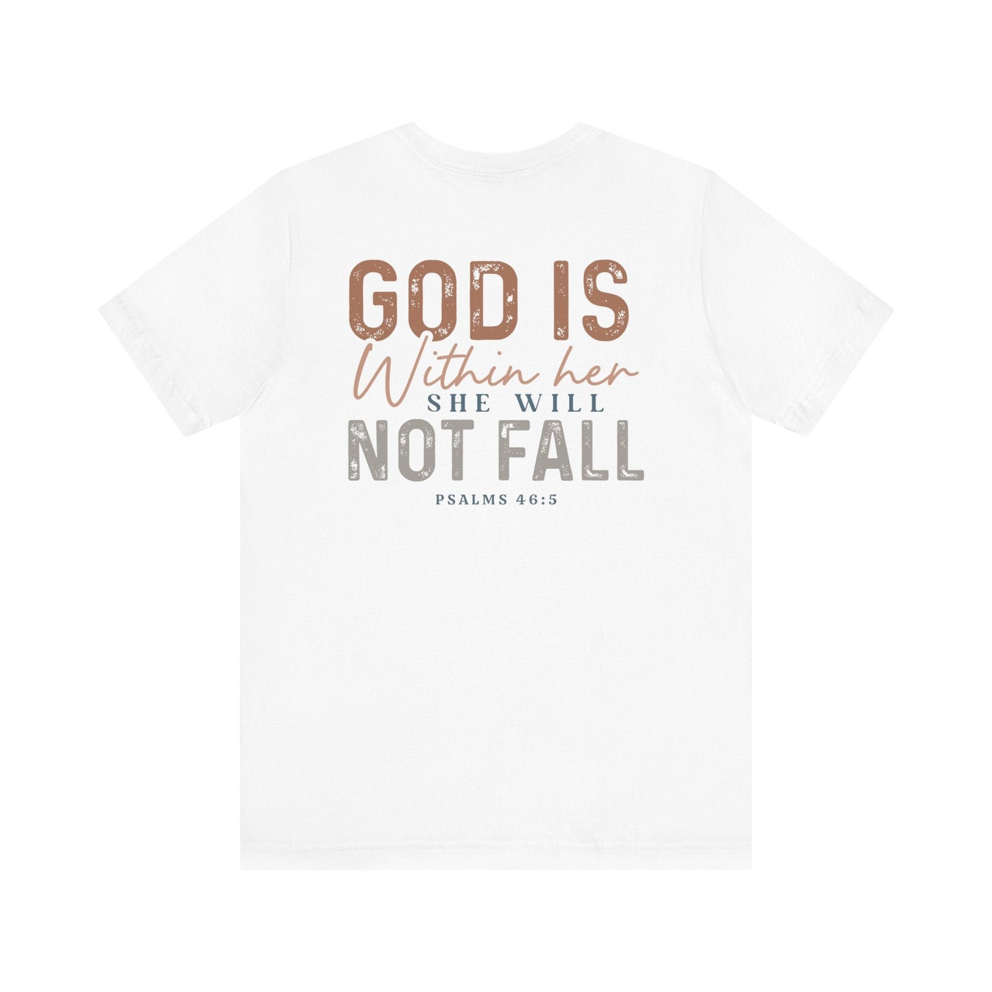 PSALM 46:5 - Unisex T-Shirt - T-Shirt - Nazareth Treasures
