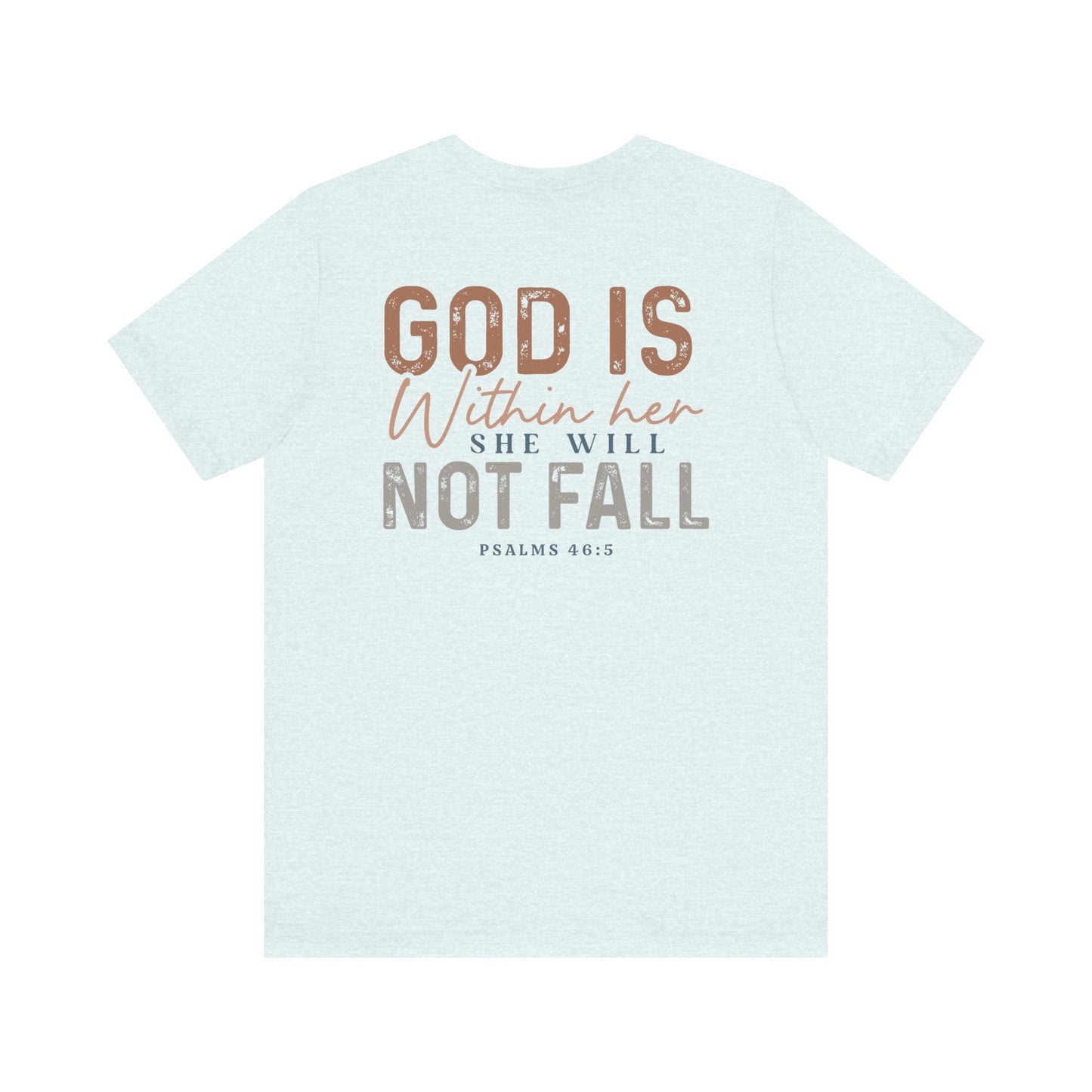 PSALM 46:5 - Unisex T-Shirt - T-Shirt - Nazareth Treasures