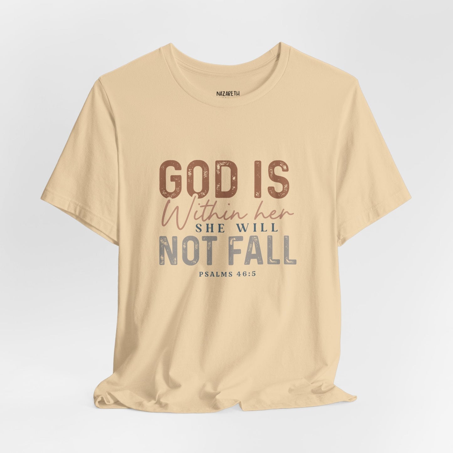 PSALM 46:5 - Unisex T-Shirt - T-Shirt - Nazareth Treasures