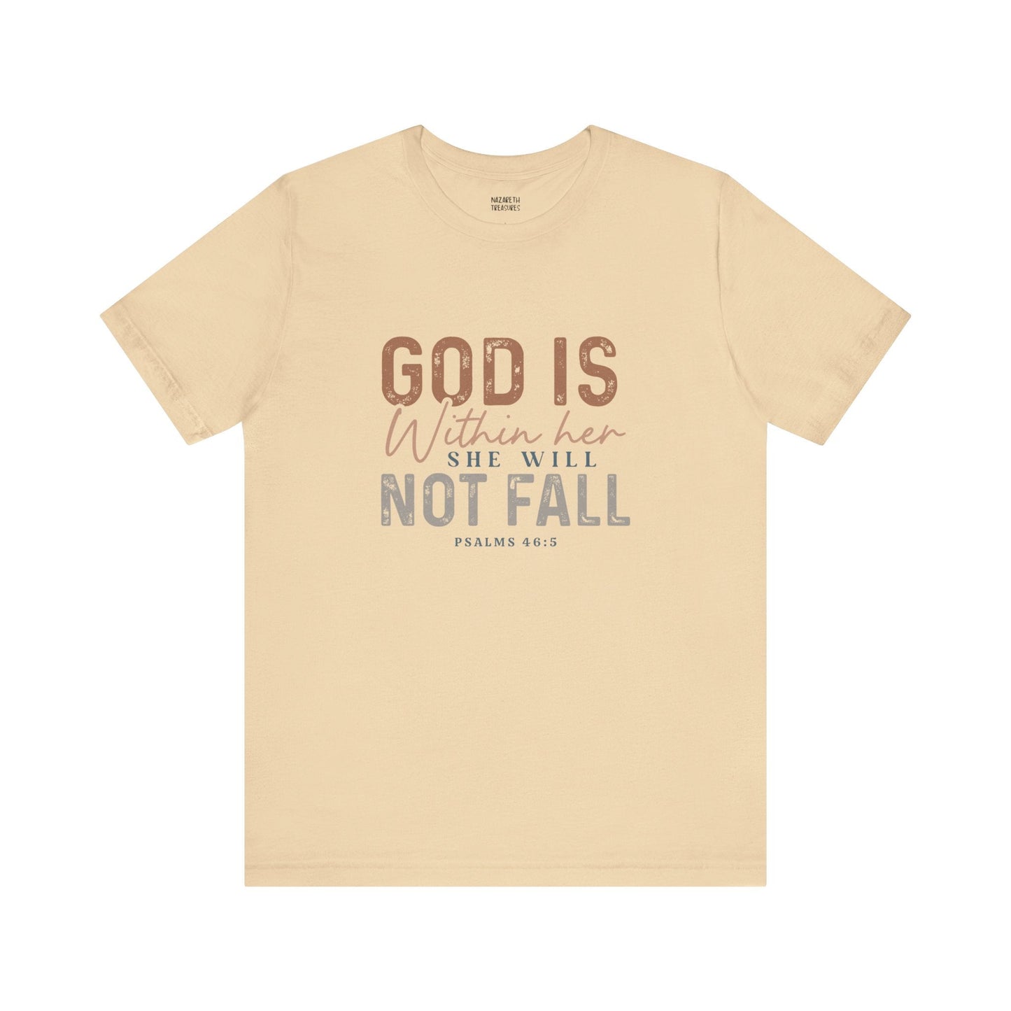 PSALM 46:5 - Unisex T-Shirt - T-Shirt - Nazareth Treasures
