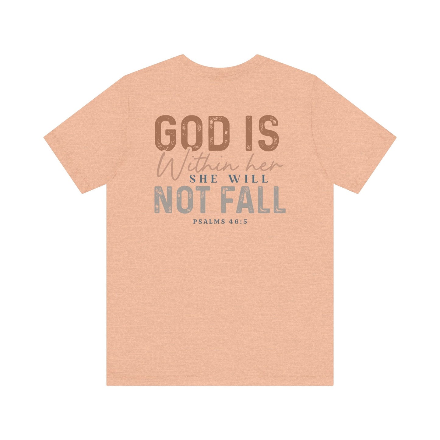 PSALM 46:5 - Unisex T-Shirt - T-Shirt - Nazareth Treasures