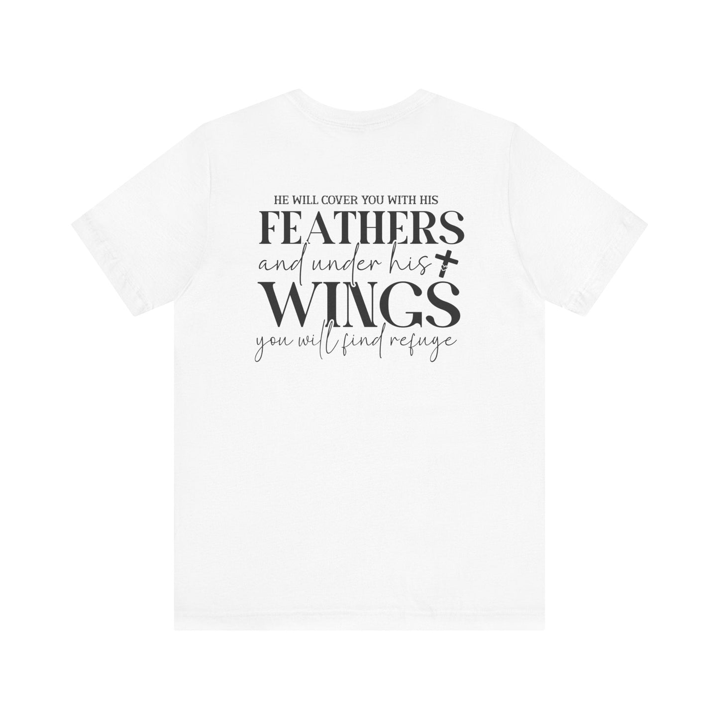 Psalm 91:4 - Unisex T-Shirt - T-Shirt - Nazareth Treasures