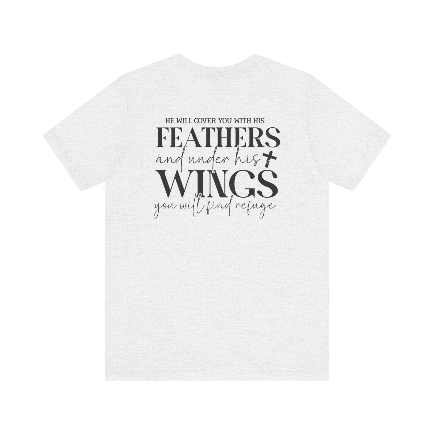 Psalm 91:4 - Unisex T-Shirt - T-Shirt - Nazareth Treasures