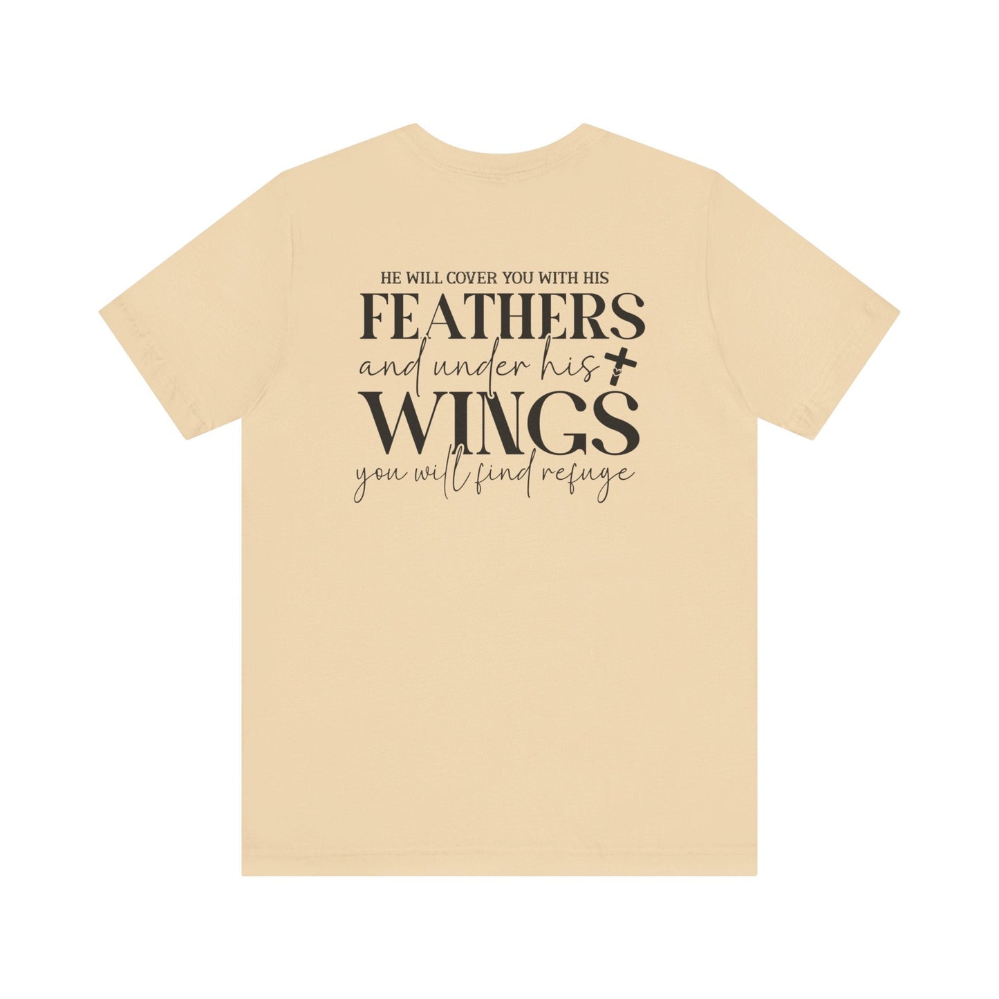 Psalm 91:4 - Unisex T-Shirt - T-Shirt - Nazareth Treasures