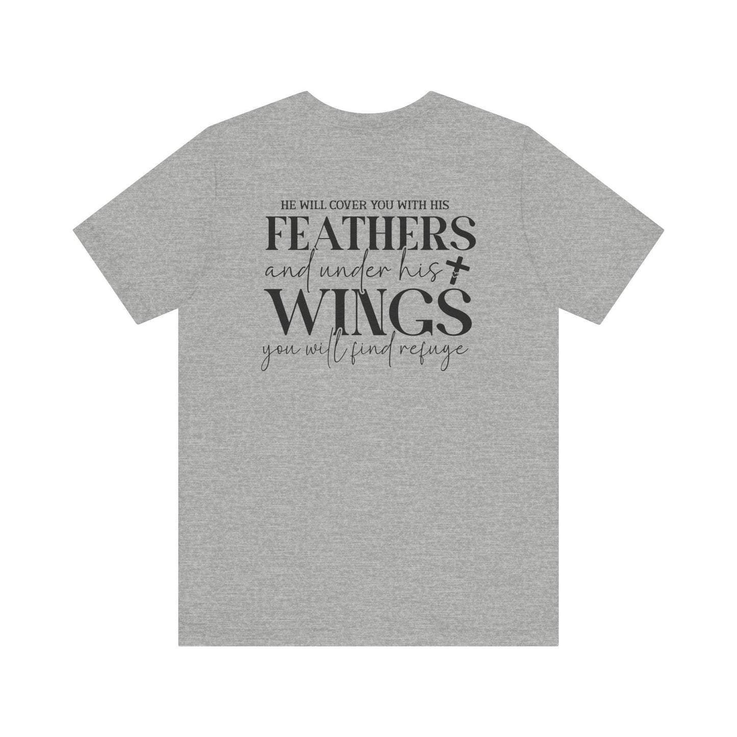 Psalm 91:4 - Unisex T-Shirt - T-Shirt - Nazareth Treasures