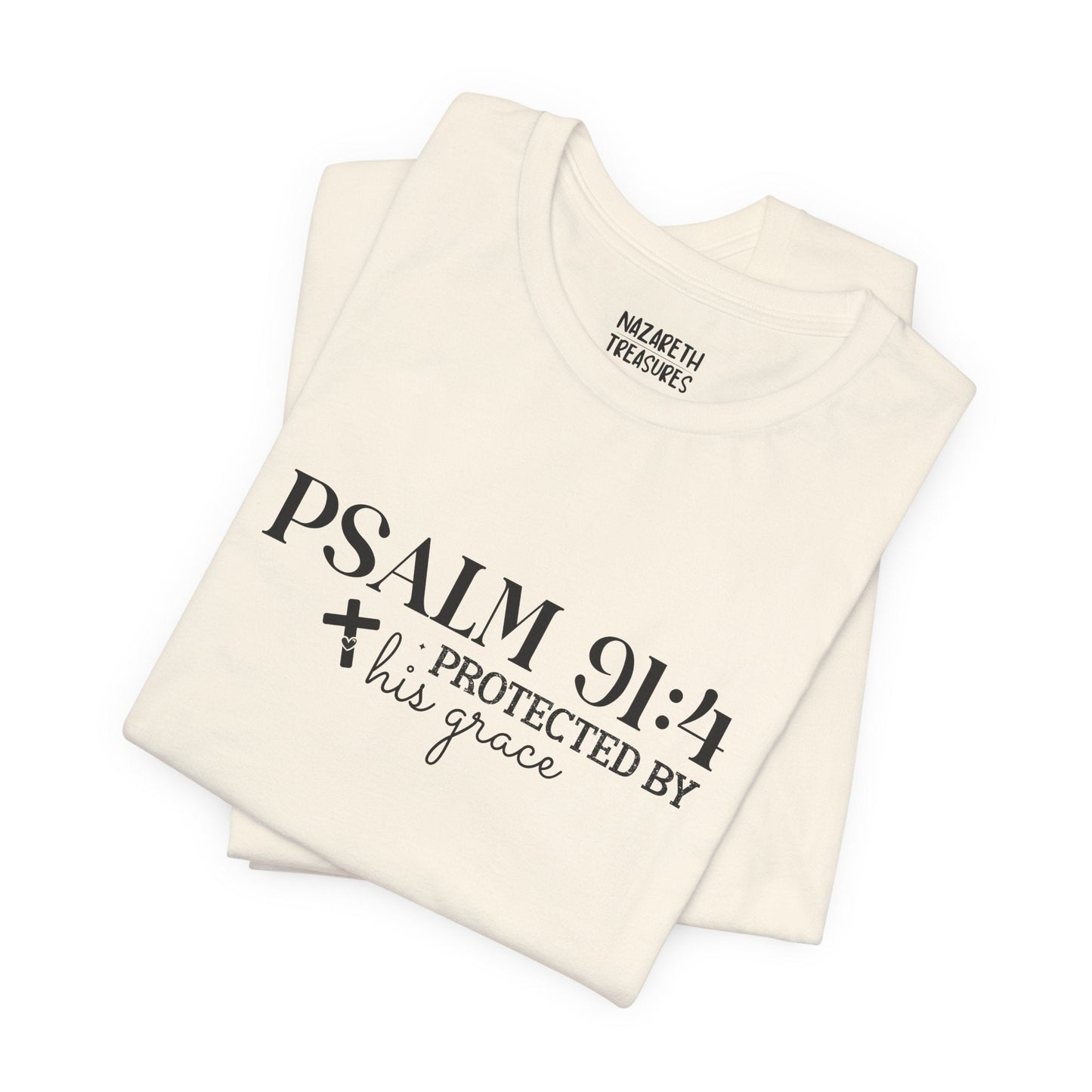 Psalm 91:4 - Unisex T-Shirt - T-Shirt - Nazareth Treasures