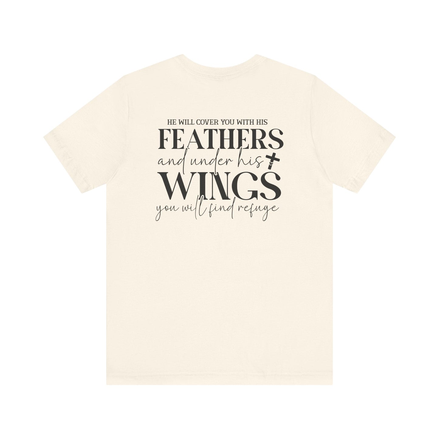 Psalm 91:4 - Unisex T-Shirt - T-Shirt - Nazareth Treasures