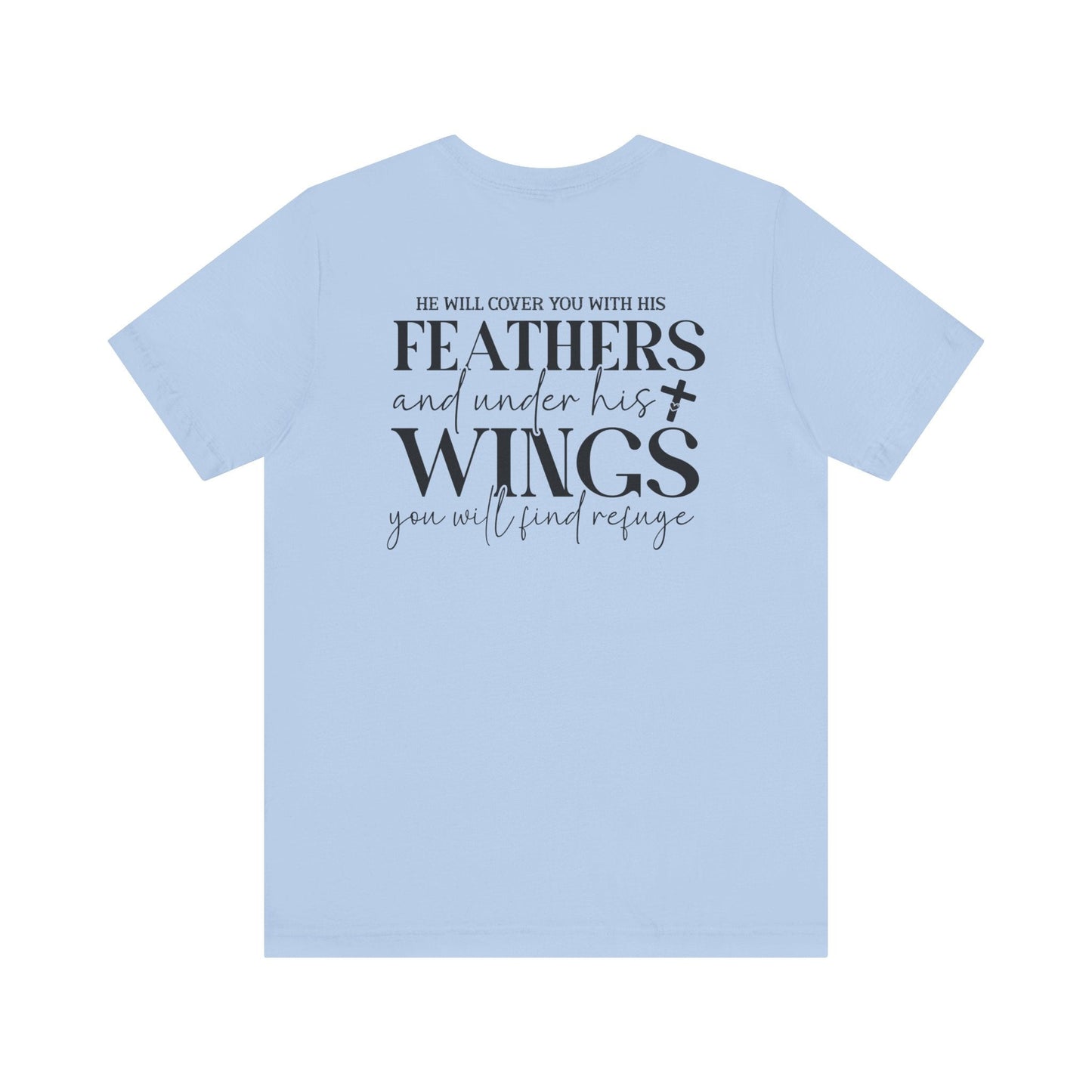 Psalm 91:4 - Unisex T-Shirt - T-Shirt - Nazareth Treasures