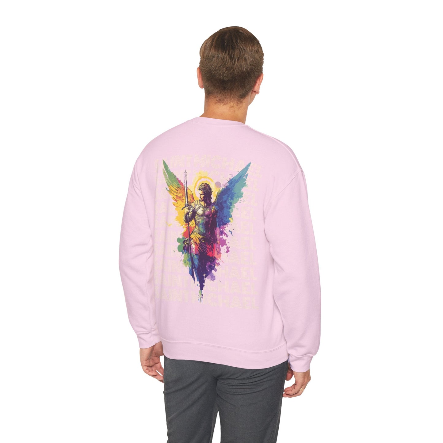 Saint Michael the Archangel Sweatshirt - Sweatshirt - Nazareth Treasures