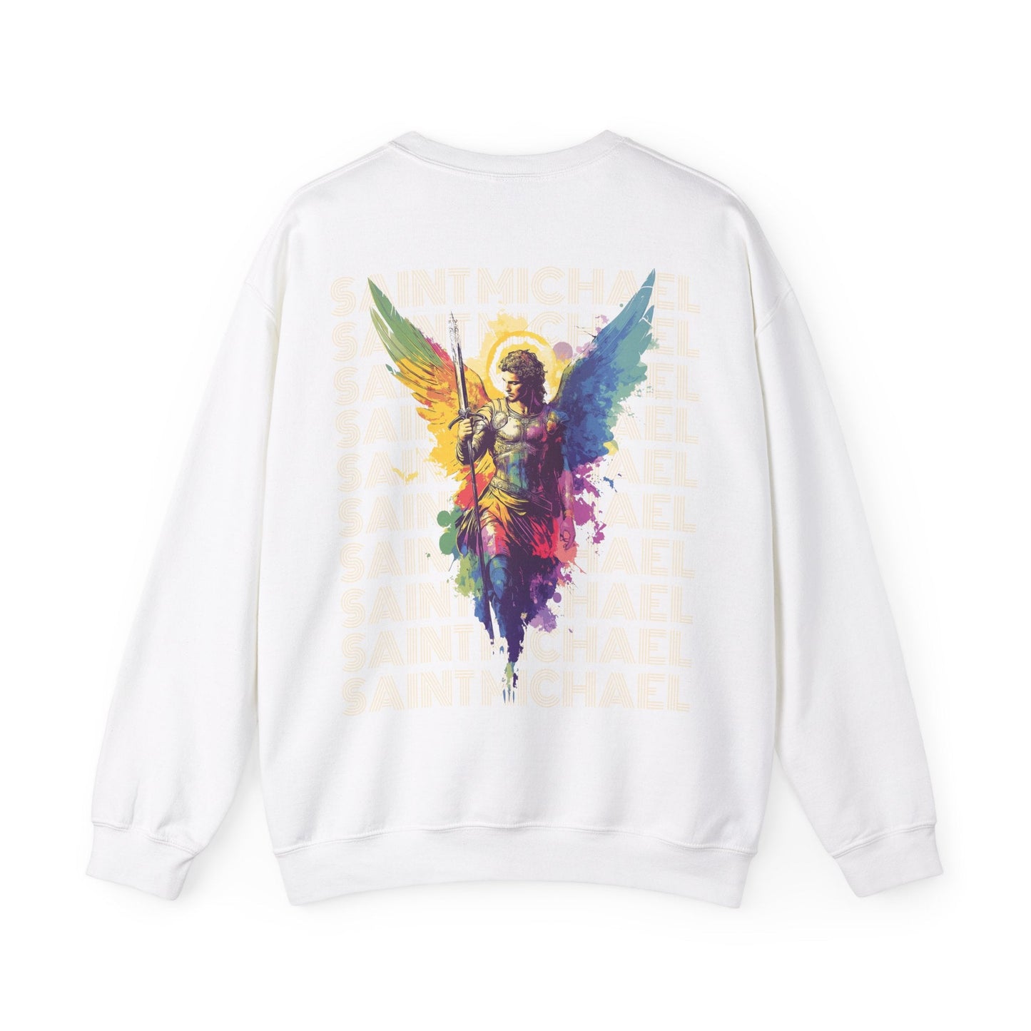 Saint Michael the Archangel Sweatshirt - Sweatshirt - Nazareth Treasures
