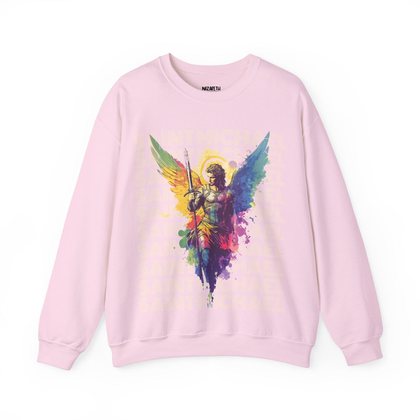 Saint Michael the Archangel Sweatshirt - Sweatshirt - Nazareth Treasures