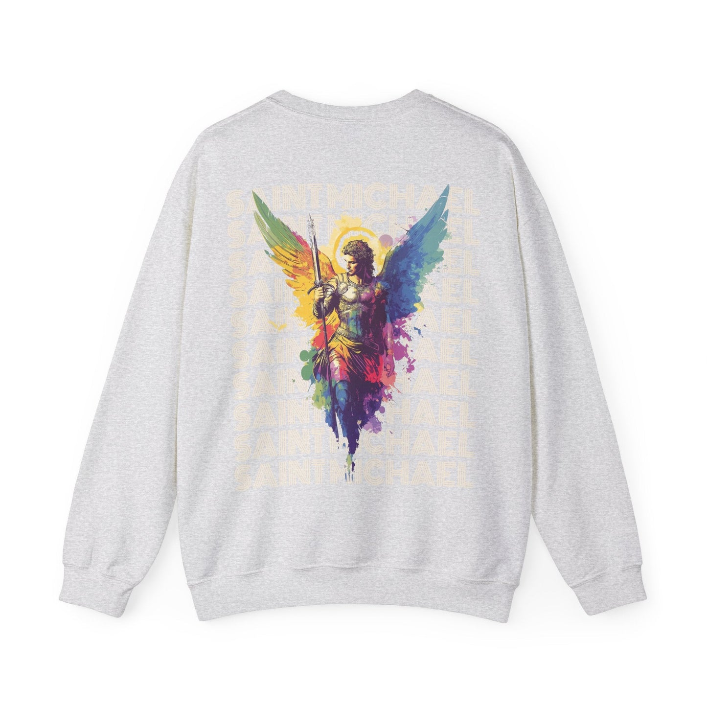 Saint Michael the Archangel Sweatshirt - Sweatshirt - Nazareth Treasures