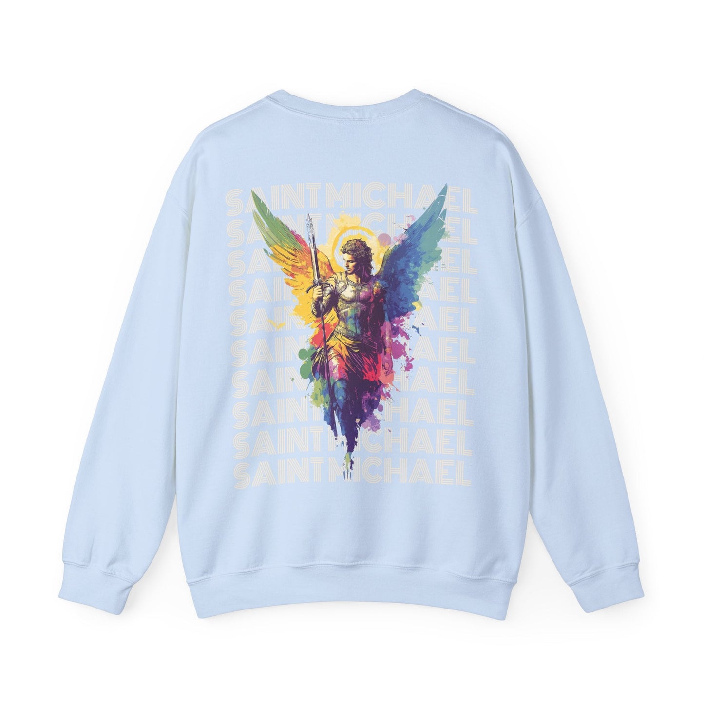 Saint Michael the Archangel Sweatshirt - Sweatshirt - Nazareth Treasures