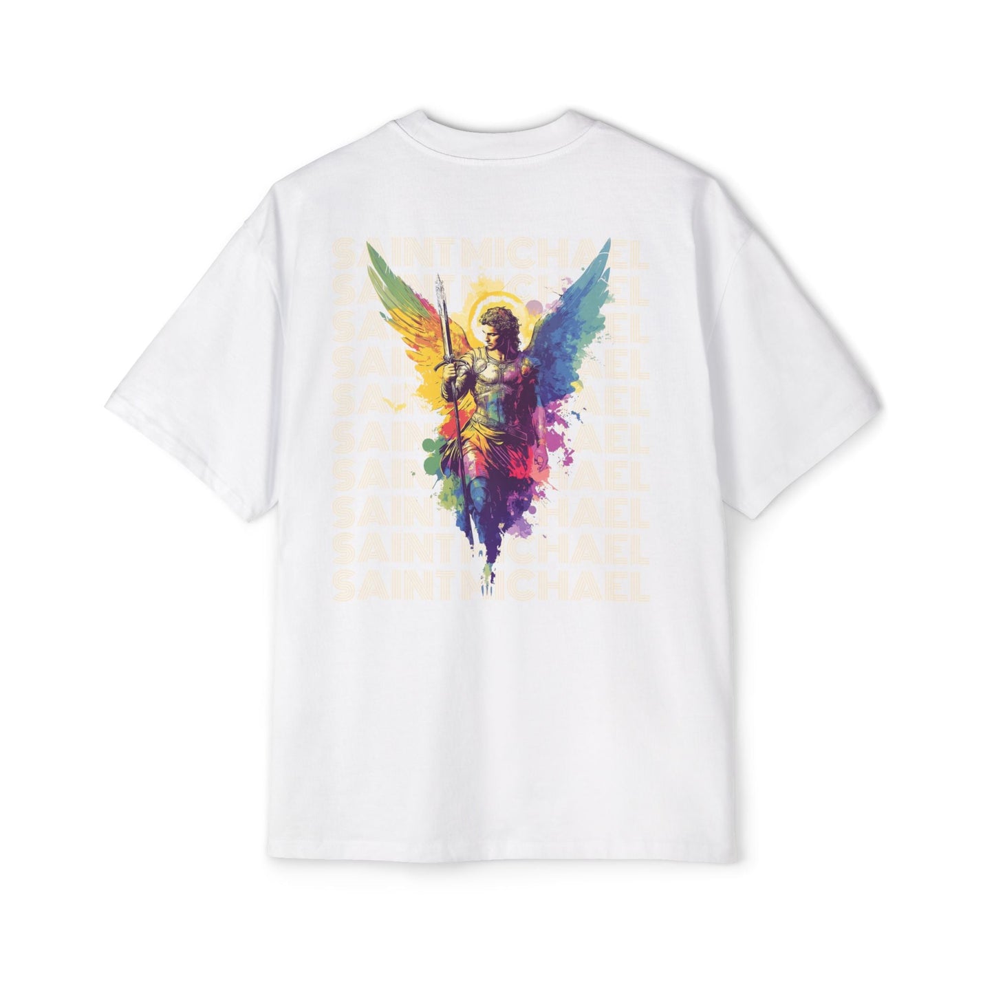 Saint Michael the Archangel - Vibrant Protection T-Shirt - T-Shirt - Nazareth Treasures