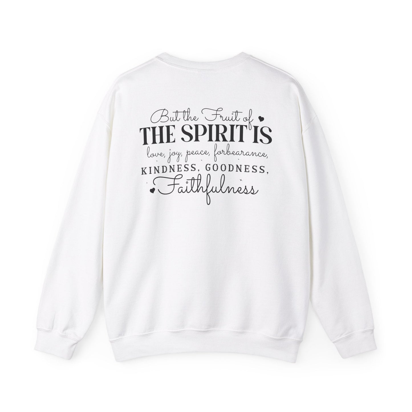 Spirit - Filled Life Crewneck Sweatshirt - Galatians 5:22 - Sweatshirt - Nazareth Treasures