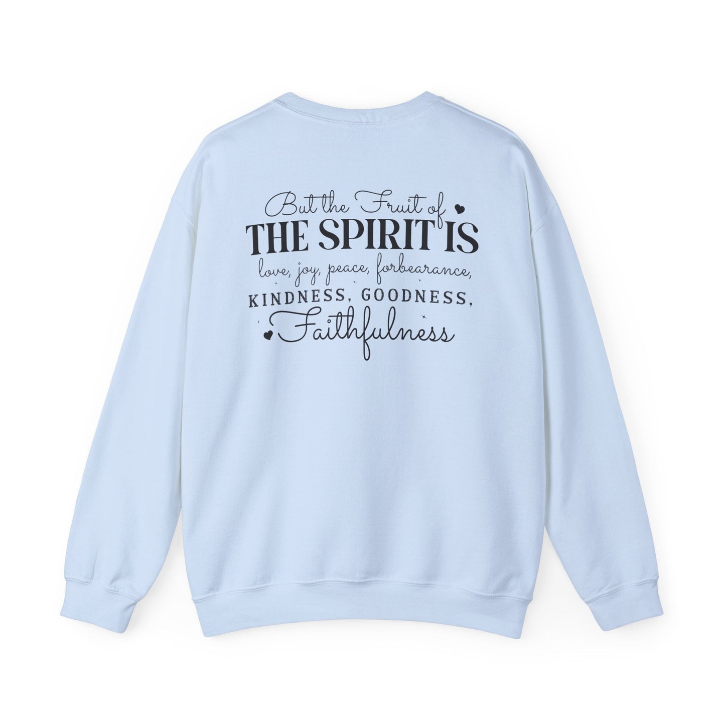 Spirit - Filled Life Crewneck Sweatshirt - Galatians 5:22 - Sweatshirt - Nazareth Treasures