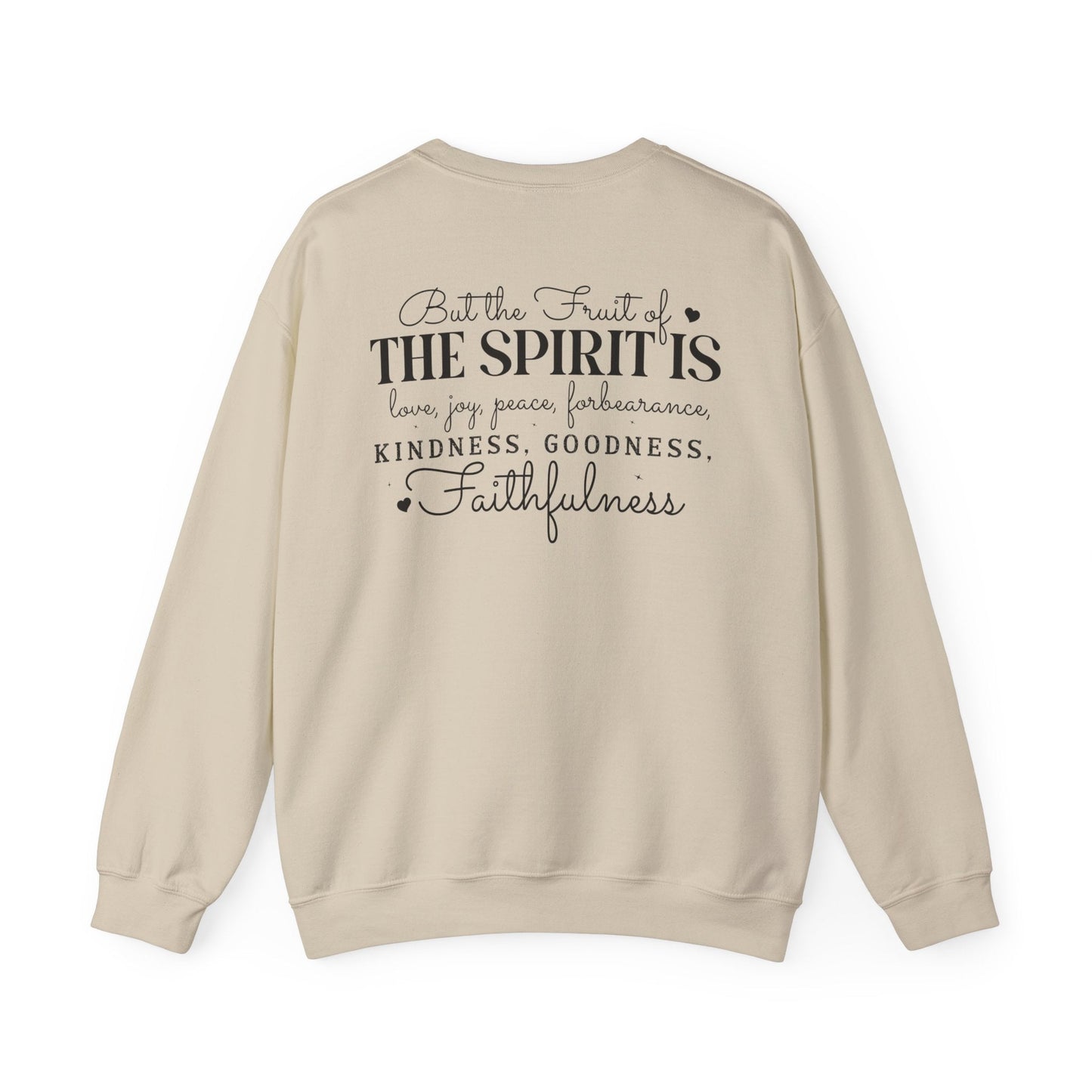 Spirit - Filled Life Crewneck Sweatshirt - Galatians 5:22 - Sweatshirt - Nazareth Treasures
