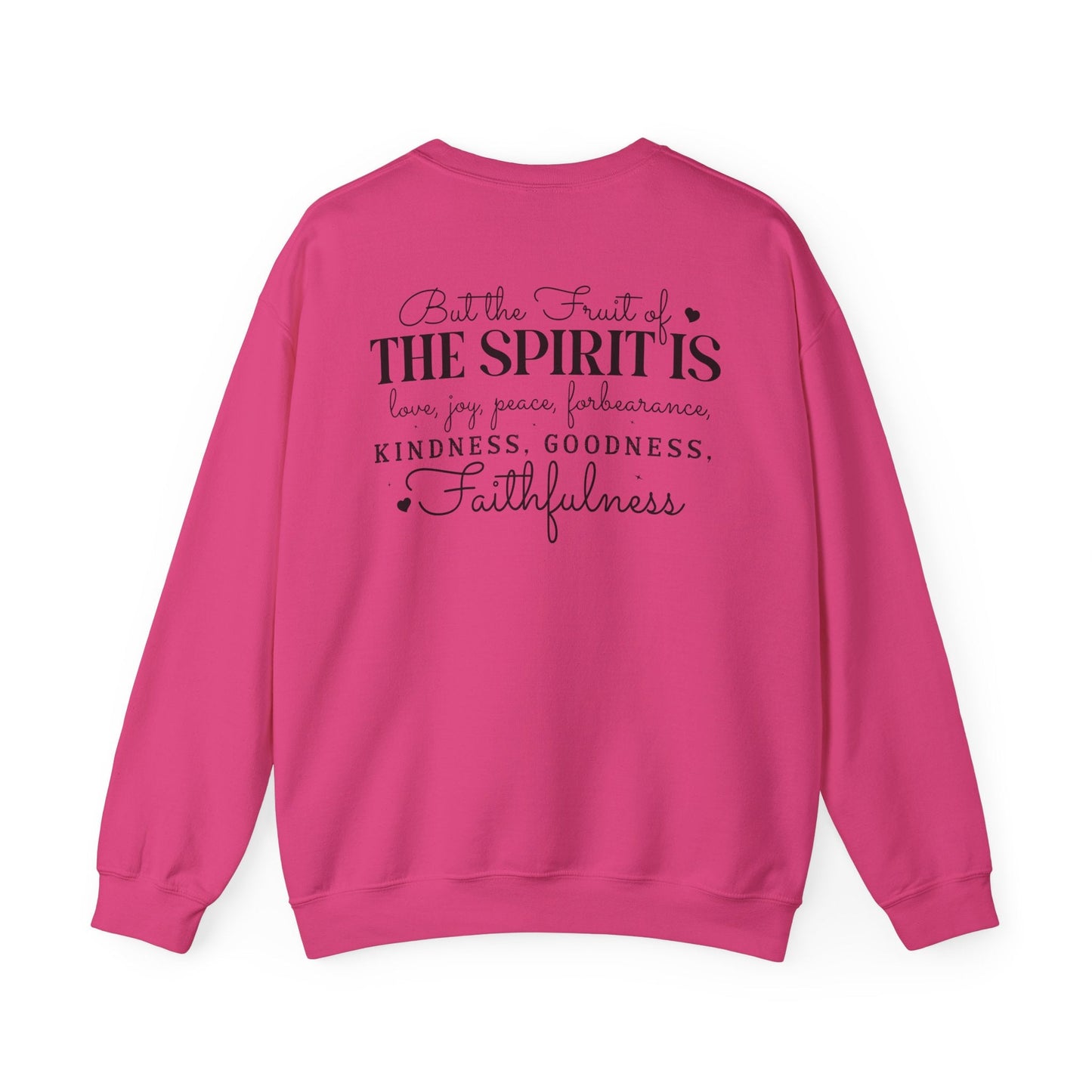 Spirit - Filled Life Crewneck Sweatshirt - Galatians 5:22 - Sweatshirt - Nazareth Treasures